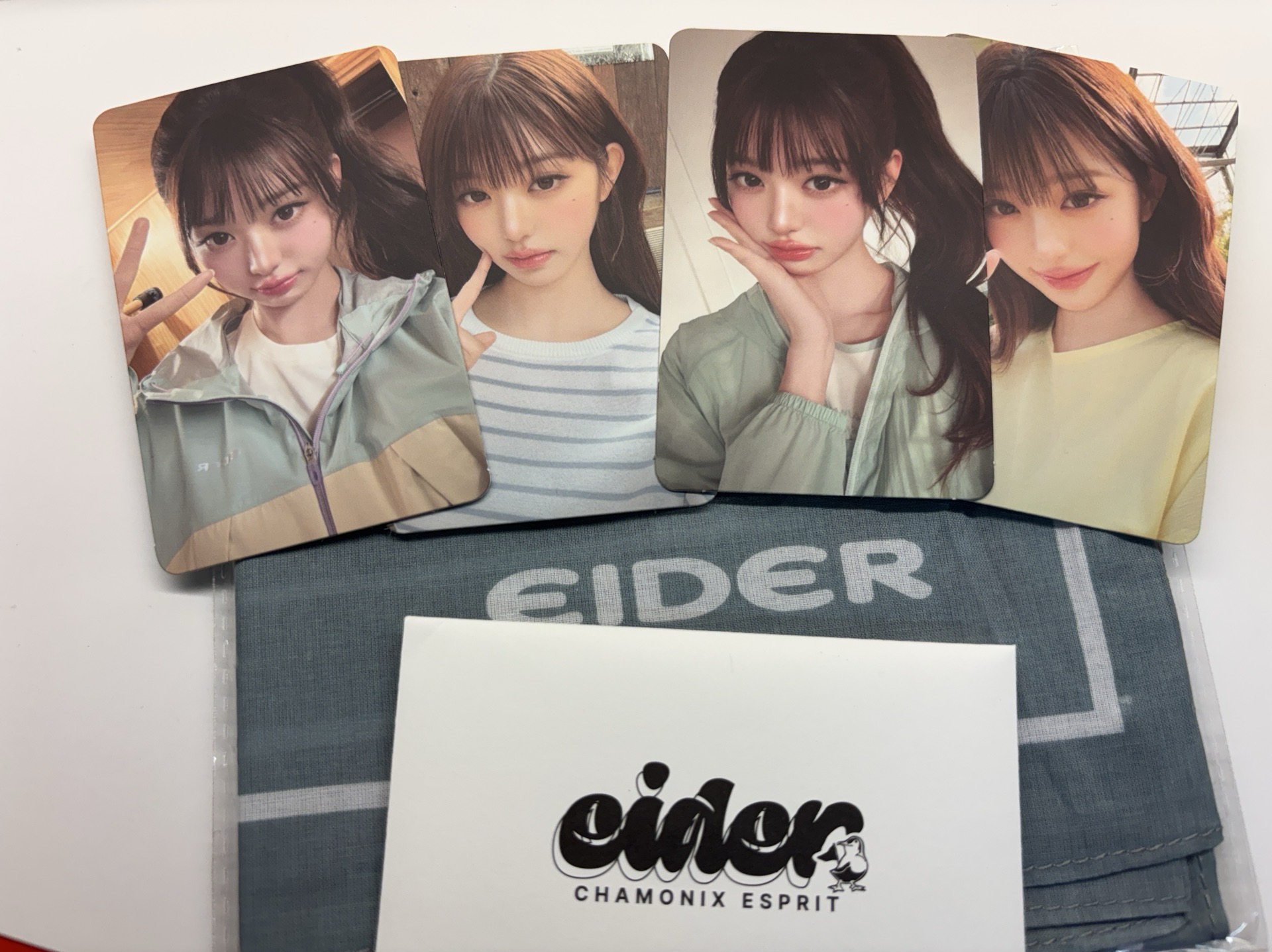 IVE eider 4.0 小員 代言卡