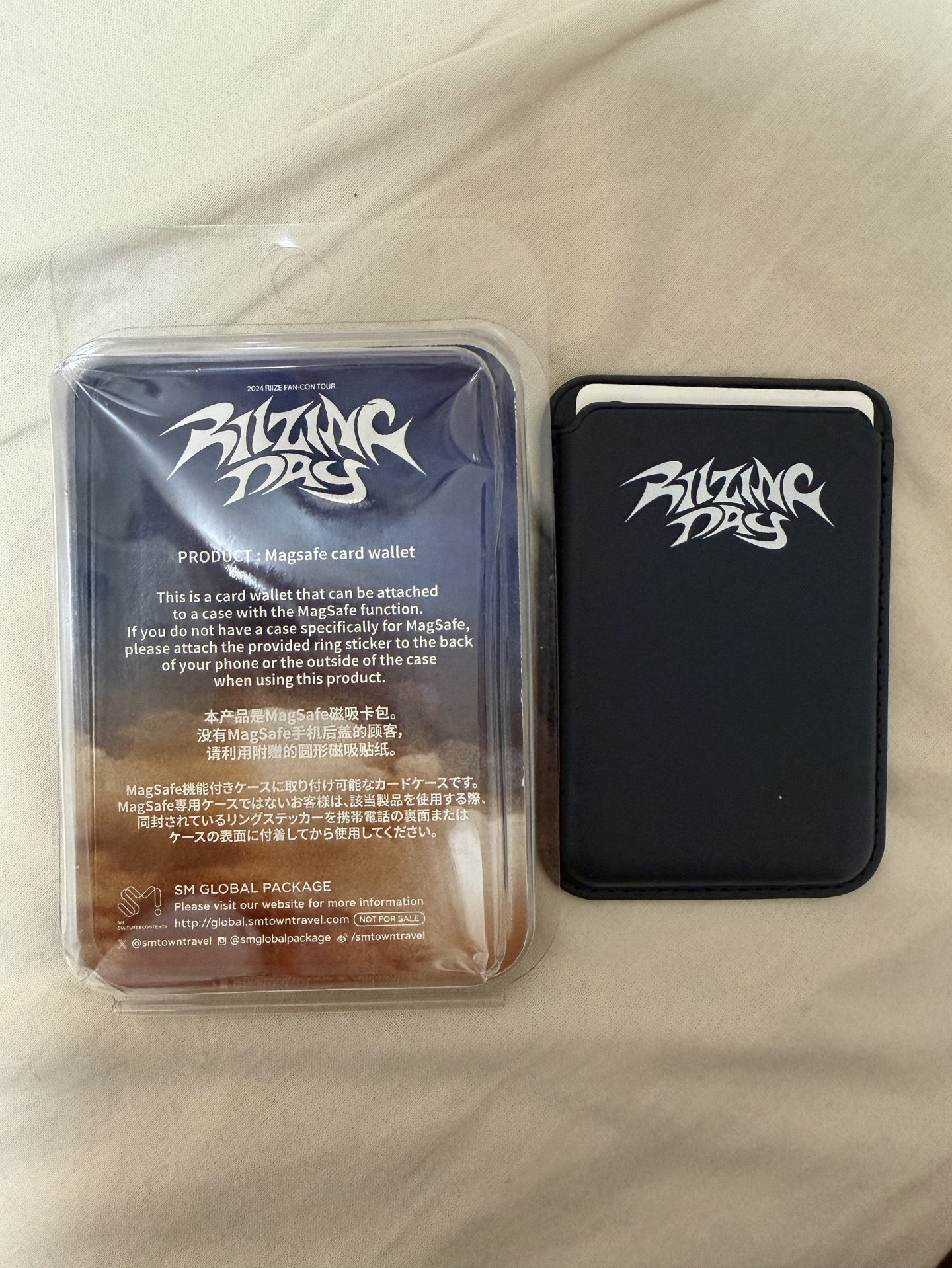 Riizing Day fancon 貴婦禮 磁吸卡包