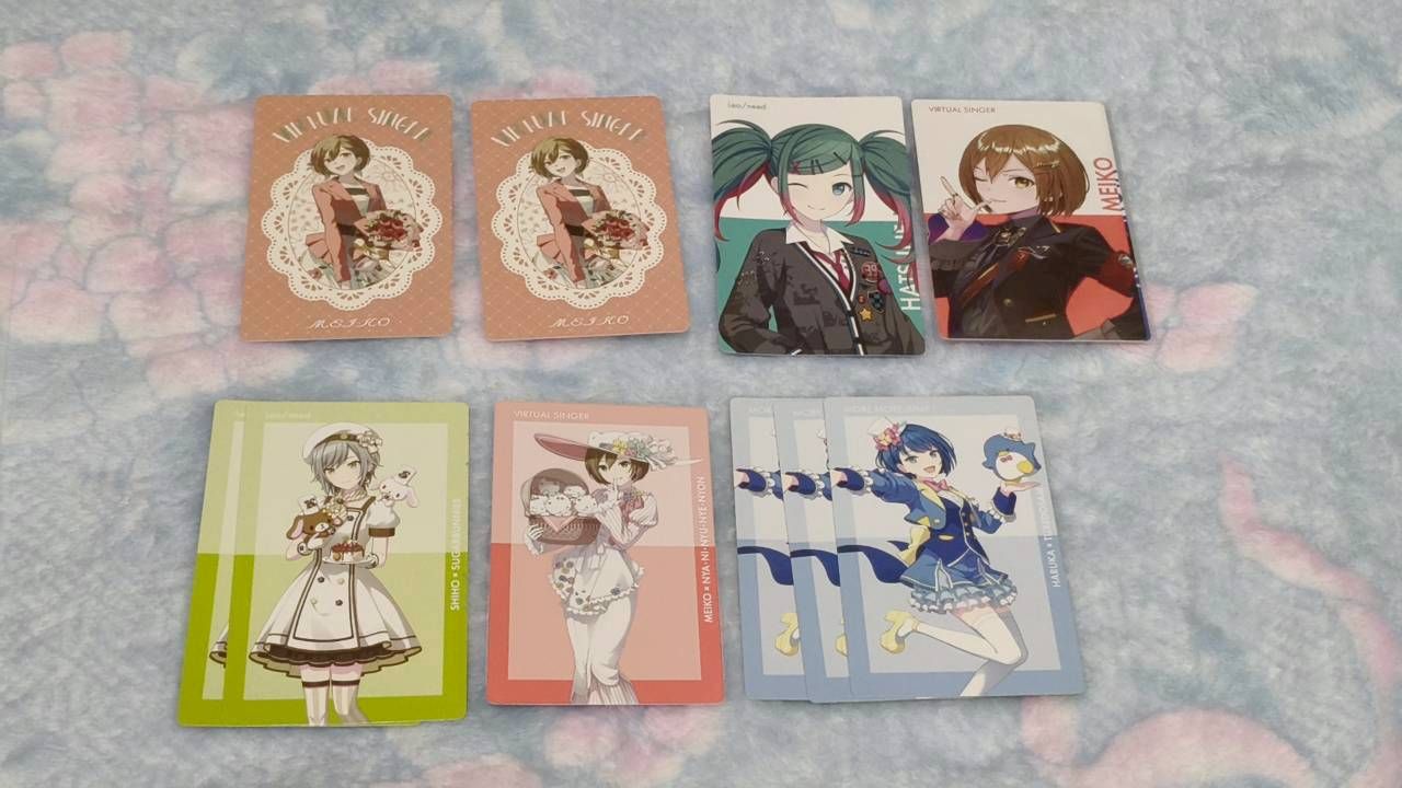 世界計畫 感謝祭小卡 三麗鷗 新團服 ep