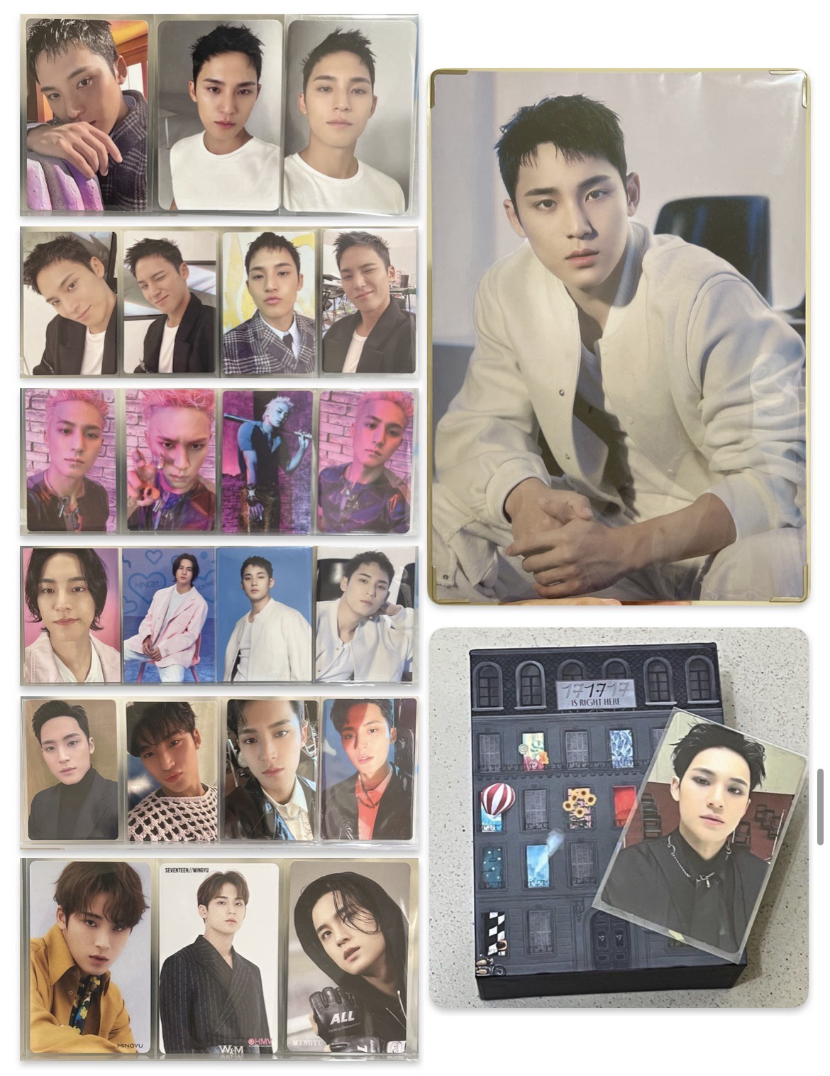 玟奎 Follow相框 小盤+Dicon單封全套