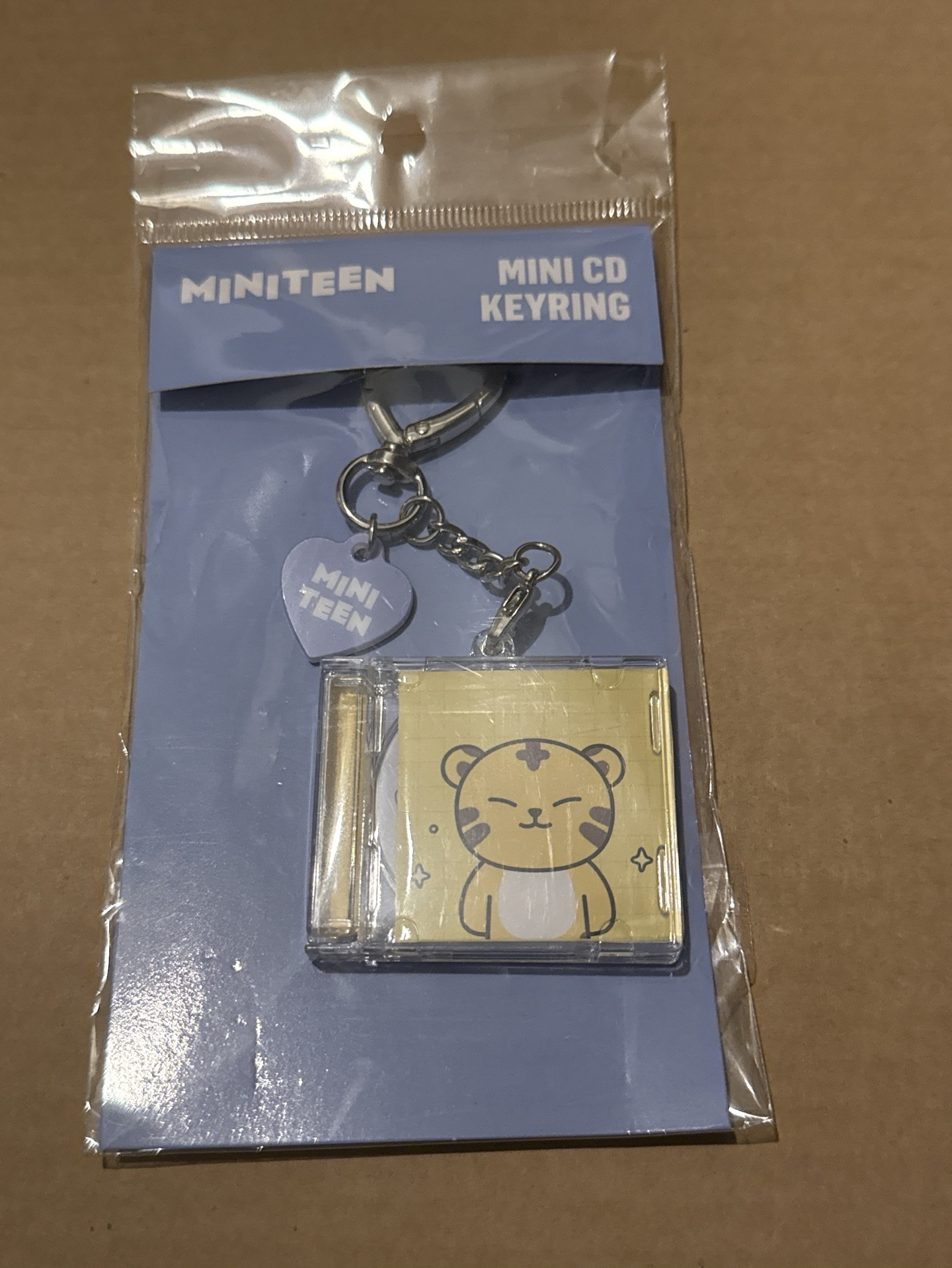 榮 MINITEEN 迷你CD 鑰匙圈吊飾 