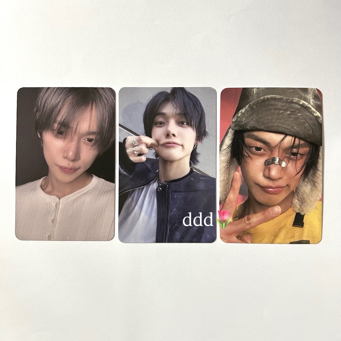 捏臉竣+送旁邊兩張