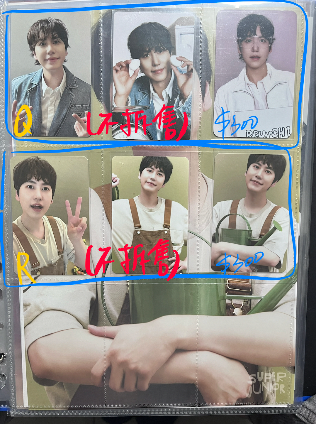 Q/2025年年曆（3張一套）