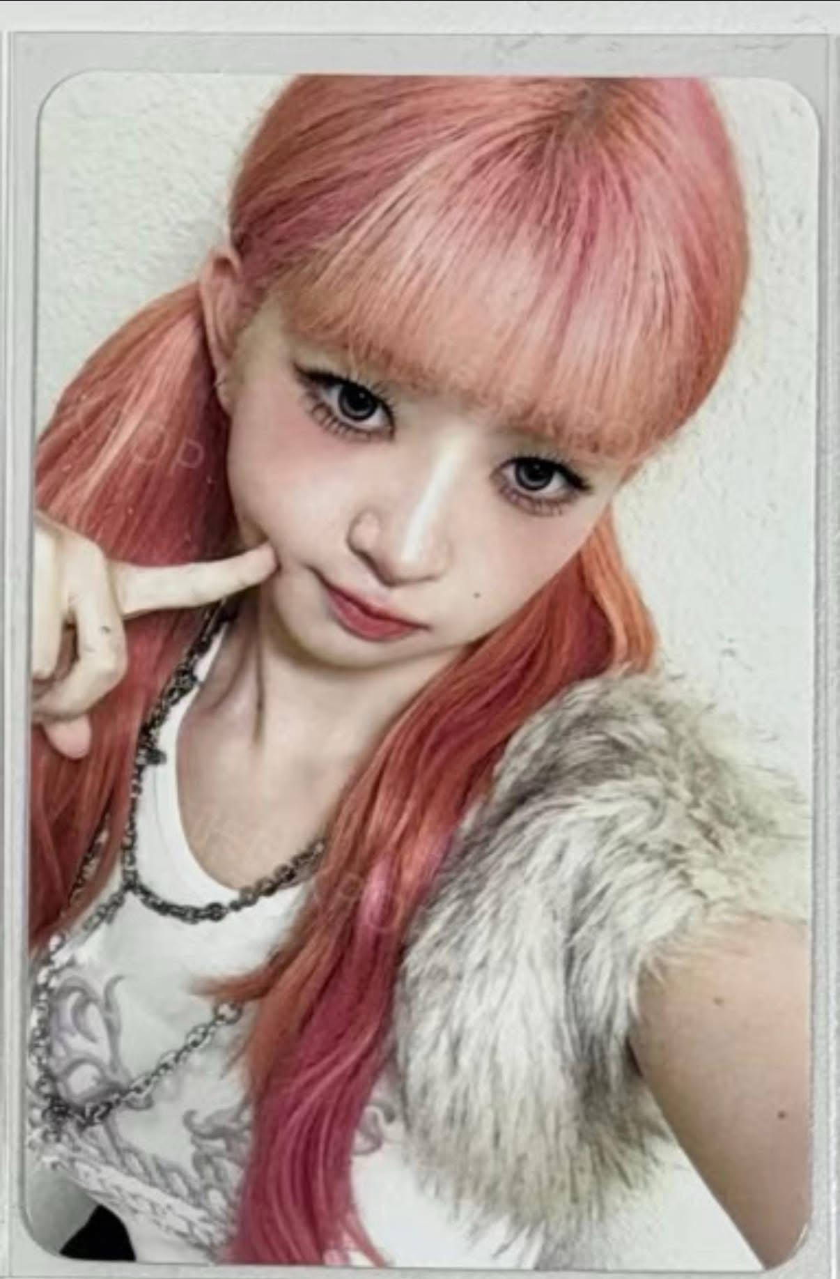 Ma幸運卡 粉髮怜