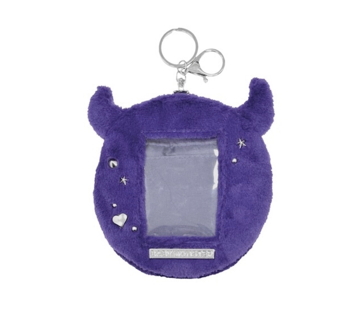 【預購】紫色絨毛卡套