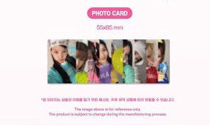 TWICE 四期會員禮小卡