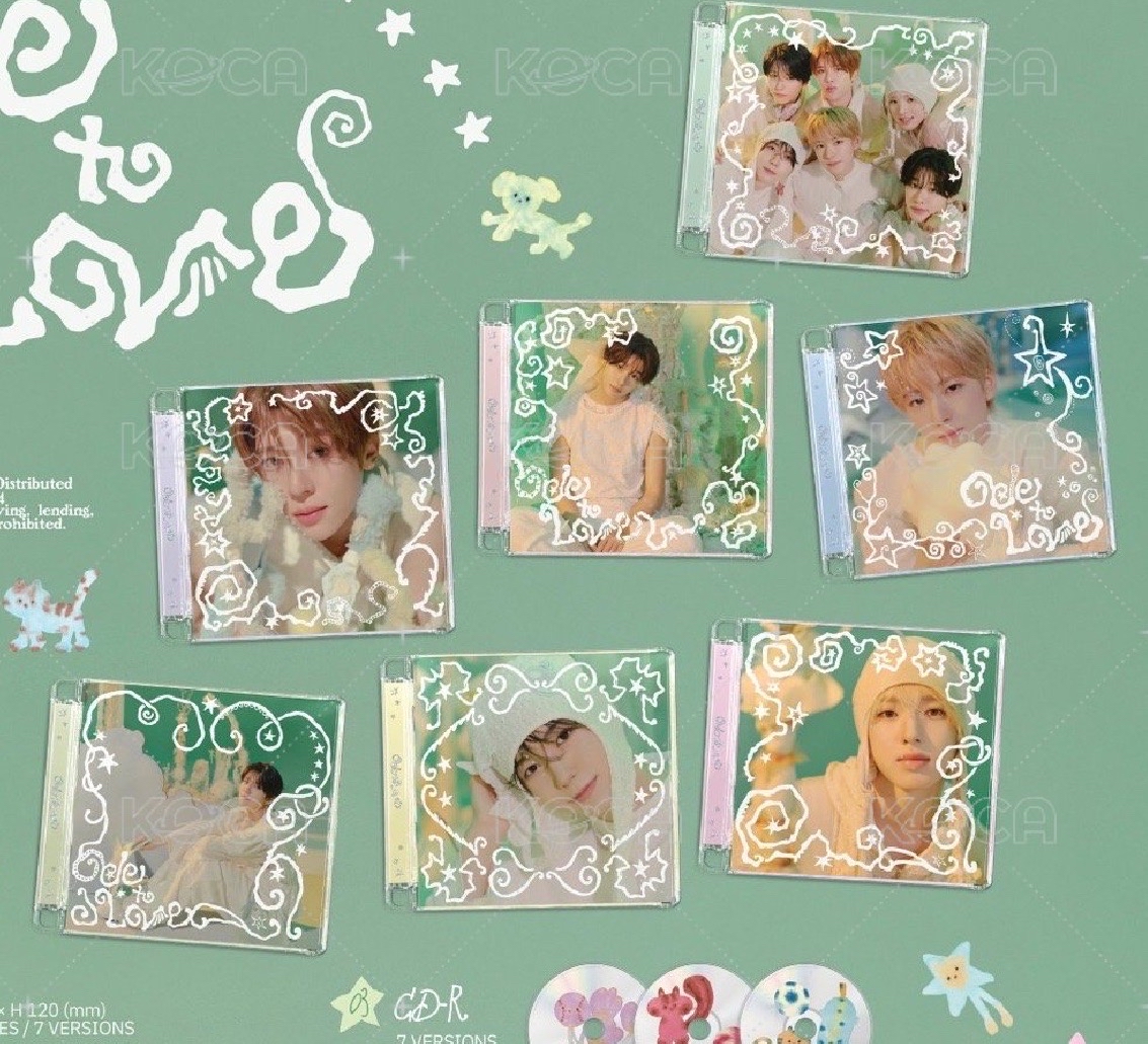 Ode to Love Jewel Case ver. 專輯 