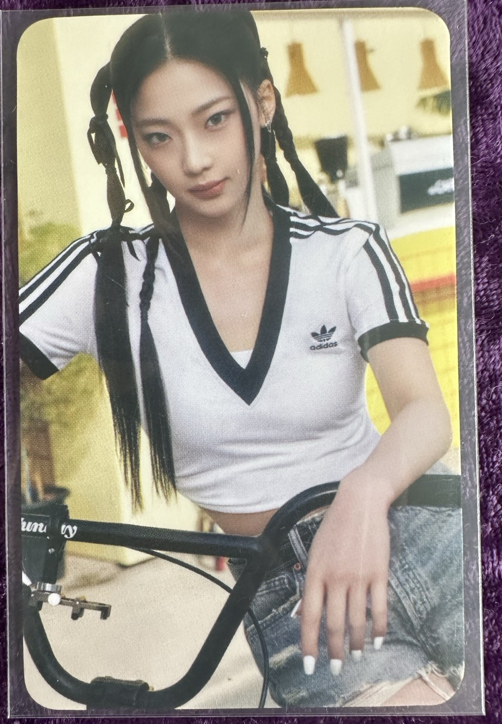 競標 🩵BABYMONSTER RUKA 愛迪達代言卡