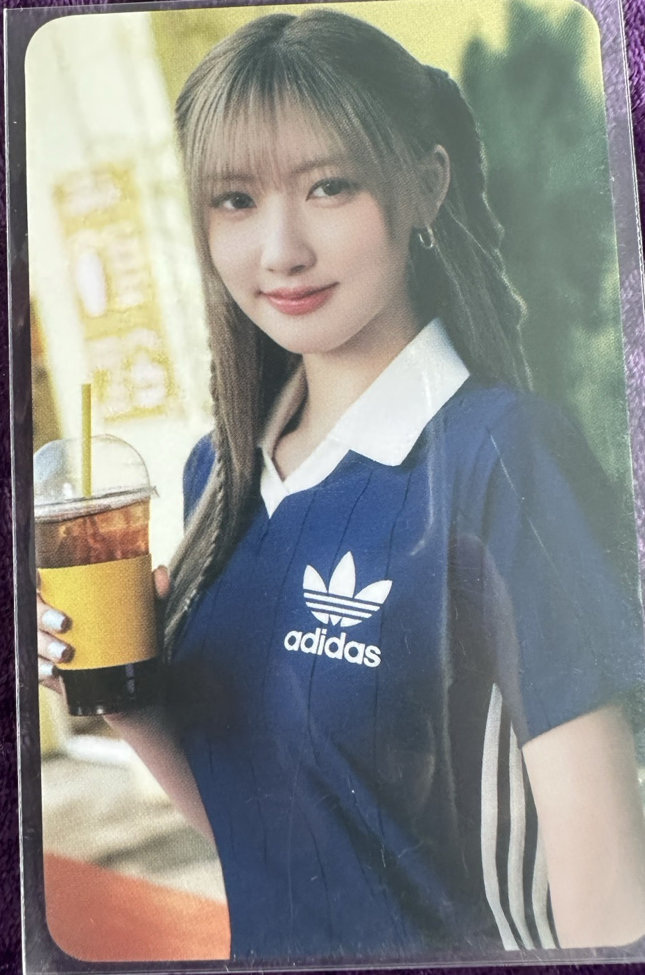 競標 🩵BABYMONSTER RAMI 愛迪達代言卡