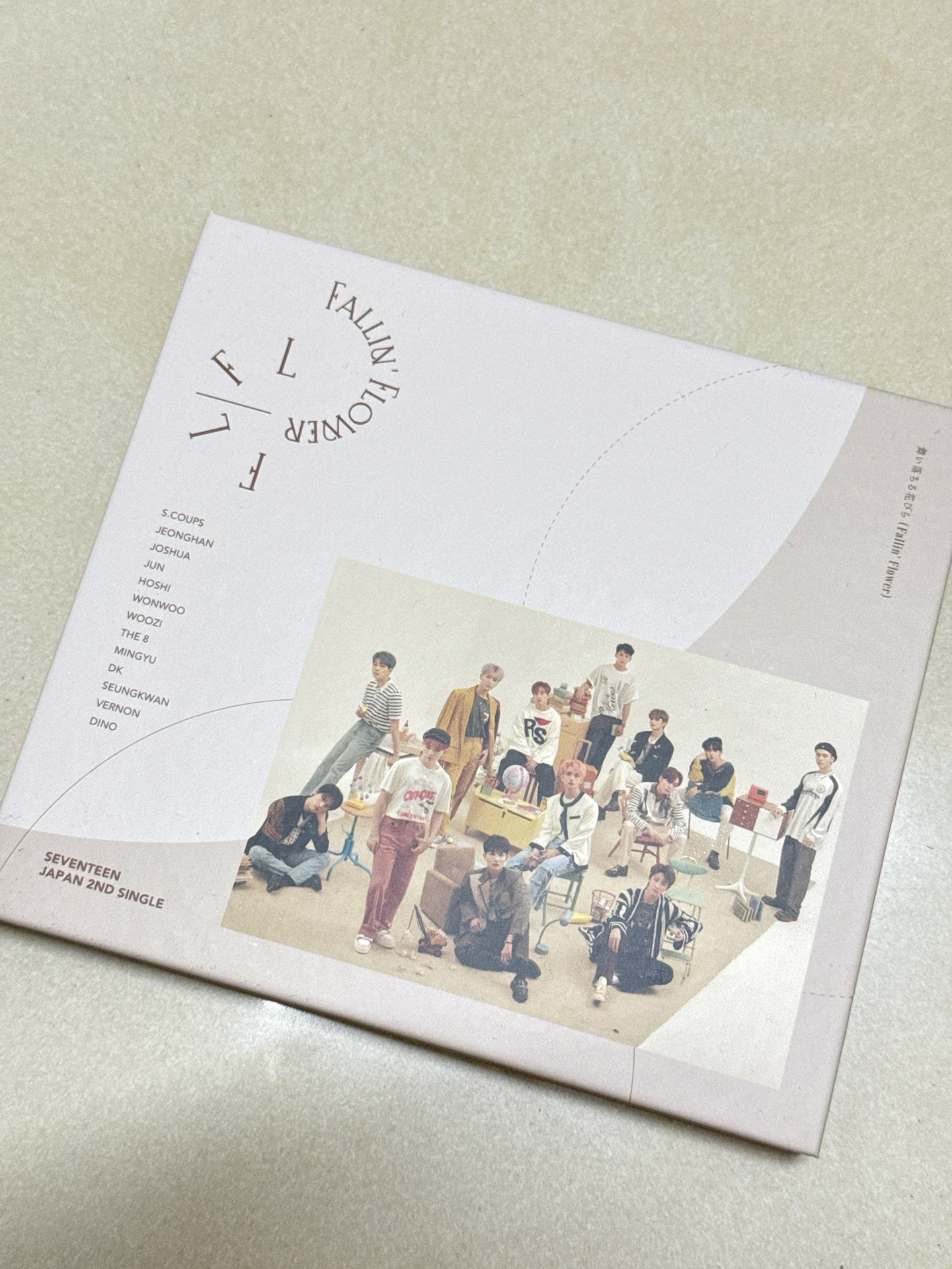 落花專輯 初回限定盤A 空專