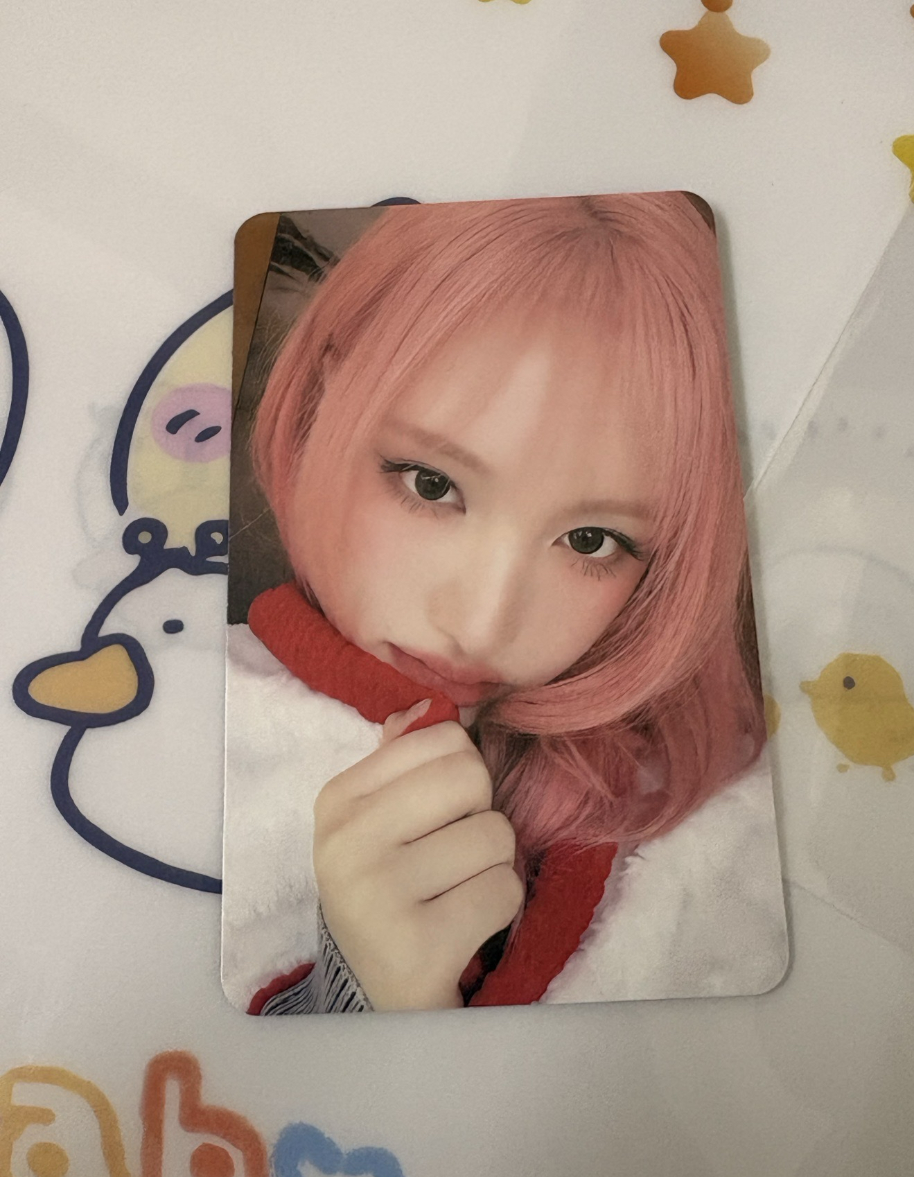 IVE 樂天電影卡栗 金志垣 粉髮栗