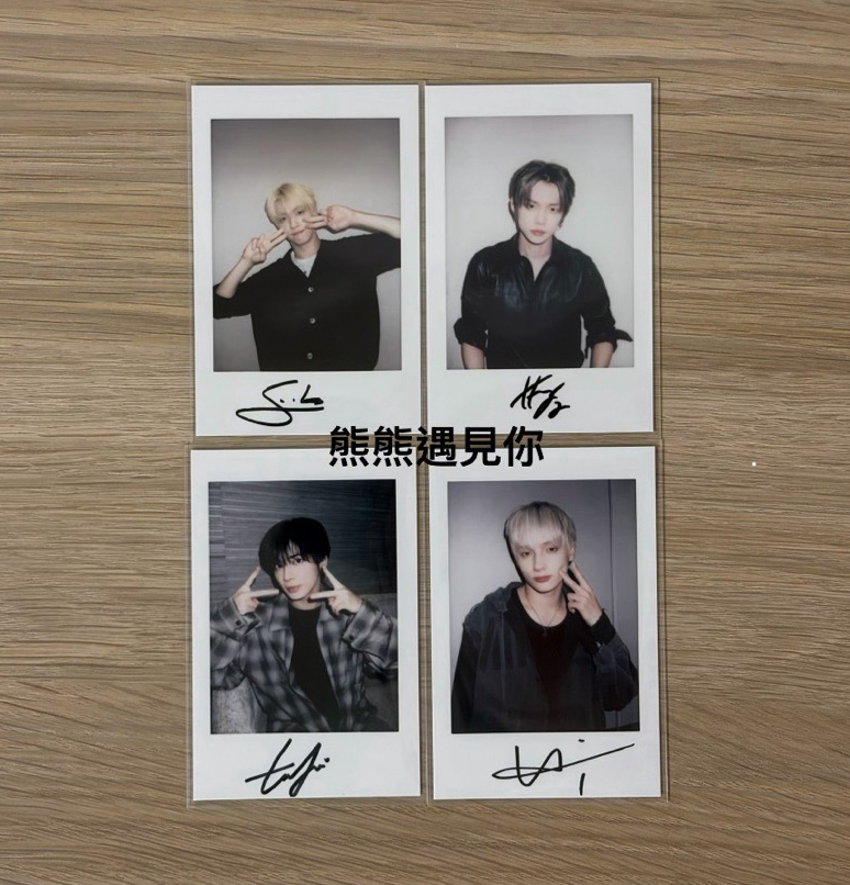 TXT 北京簽售復刻拍立得