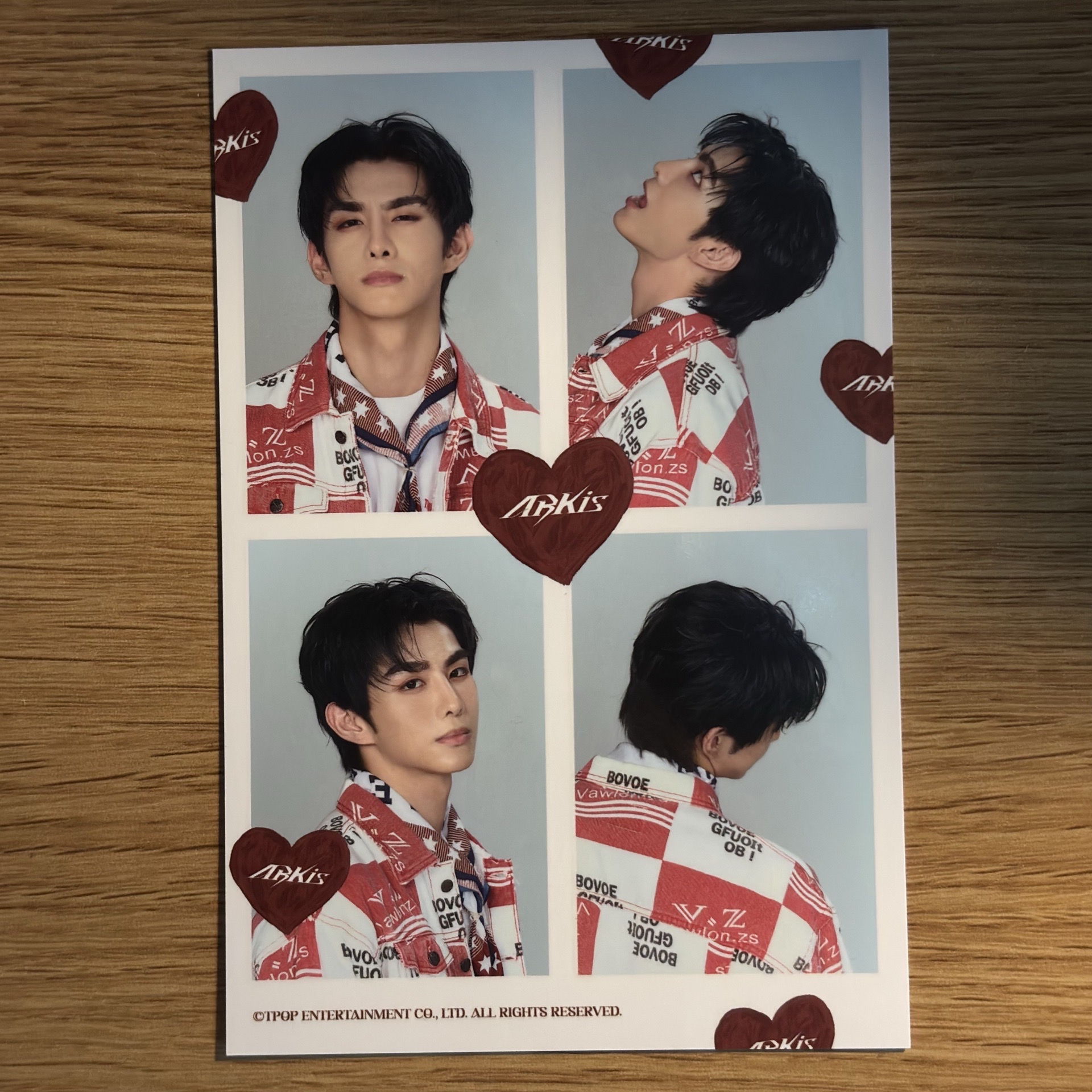 ARKis 人生四宮格 禾雁凱 明信片