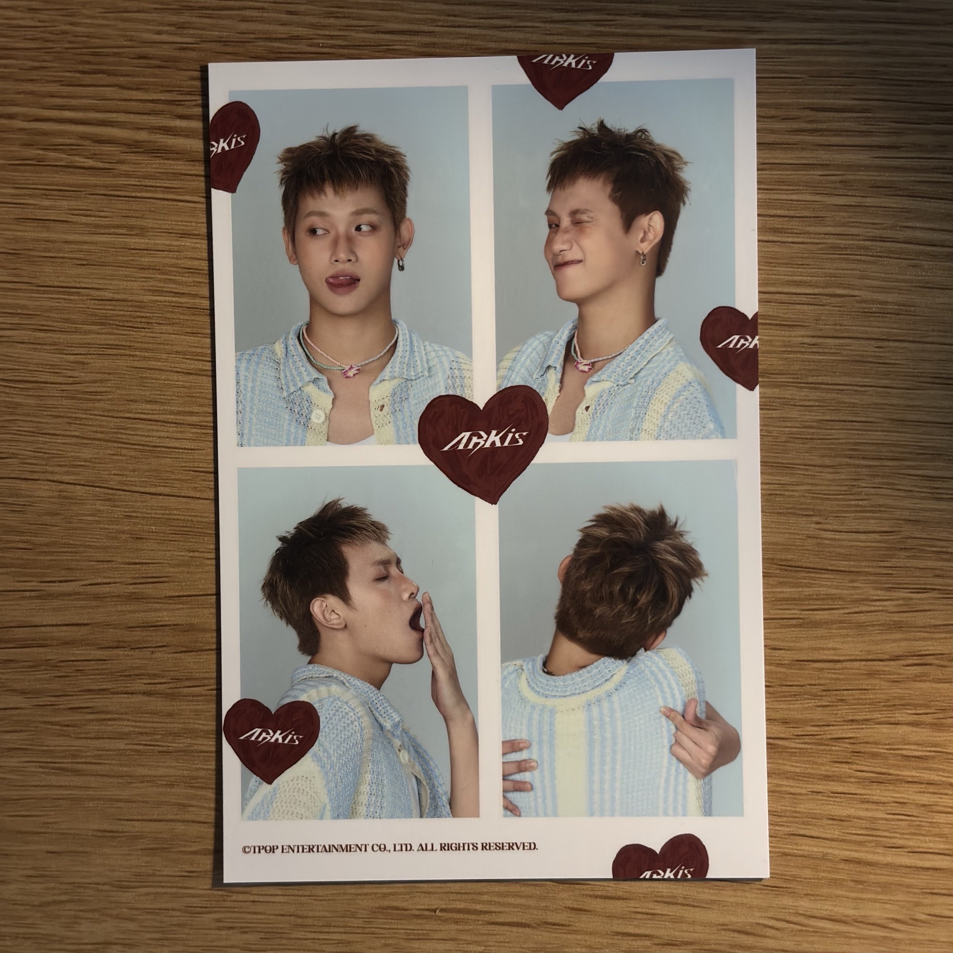 ARKis 人生四宮格 李定 明信片