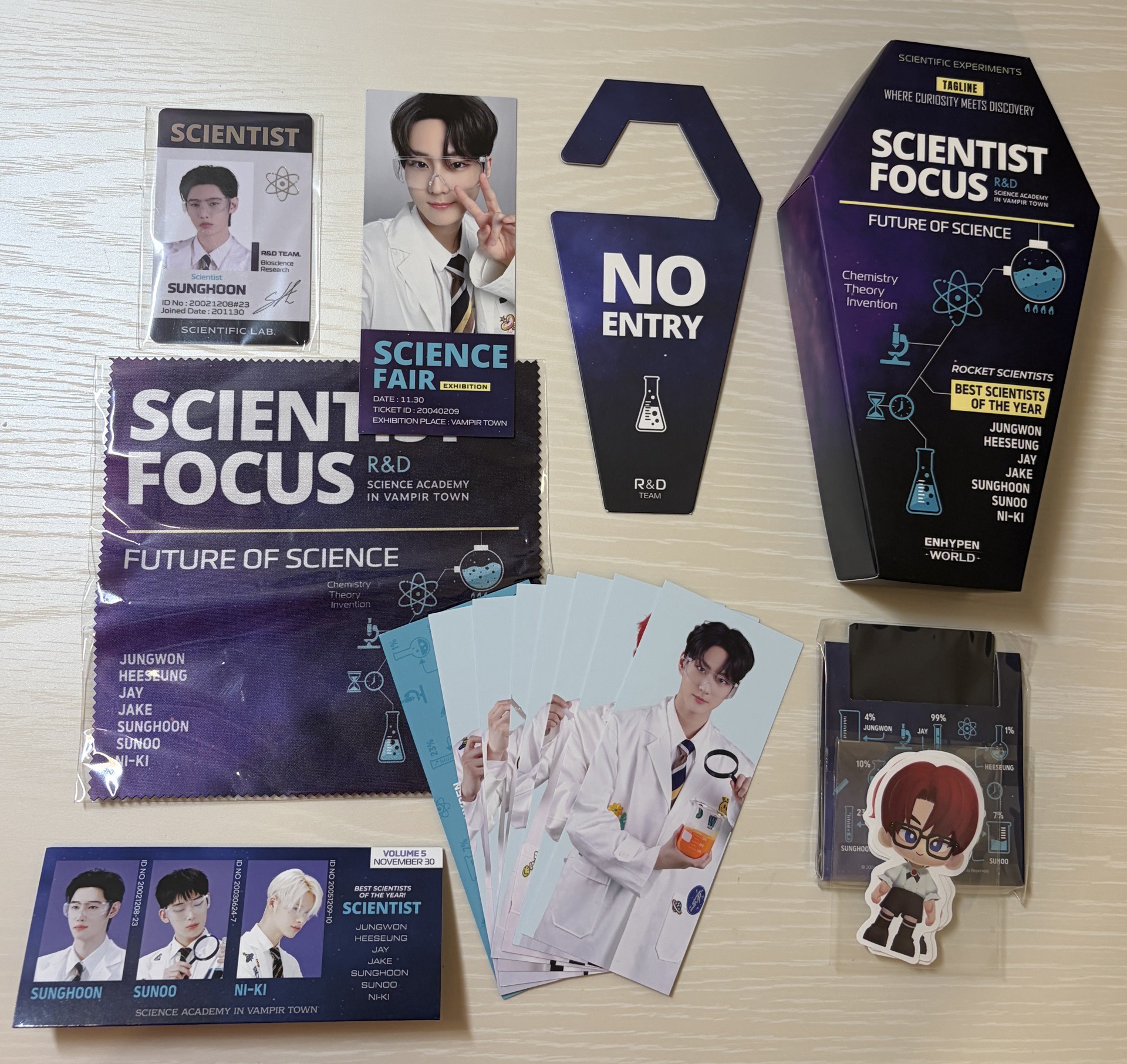 科學家訓sp+元書籤組