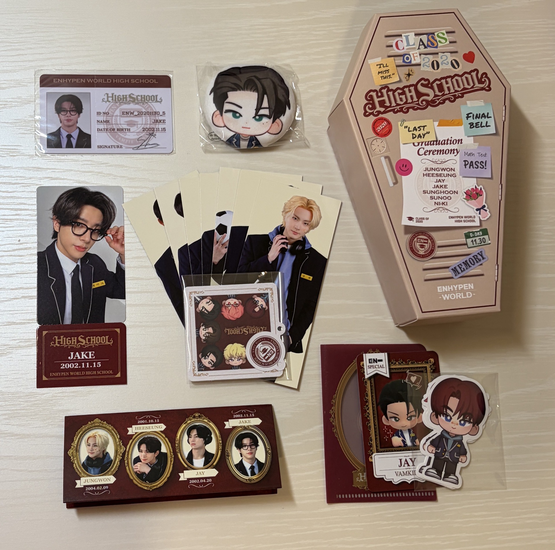 高中倫sp+倫書籤+星徽章組