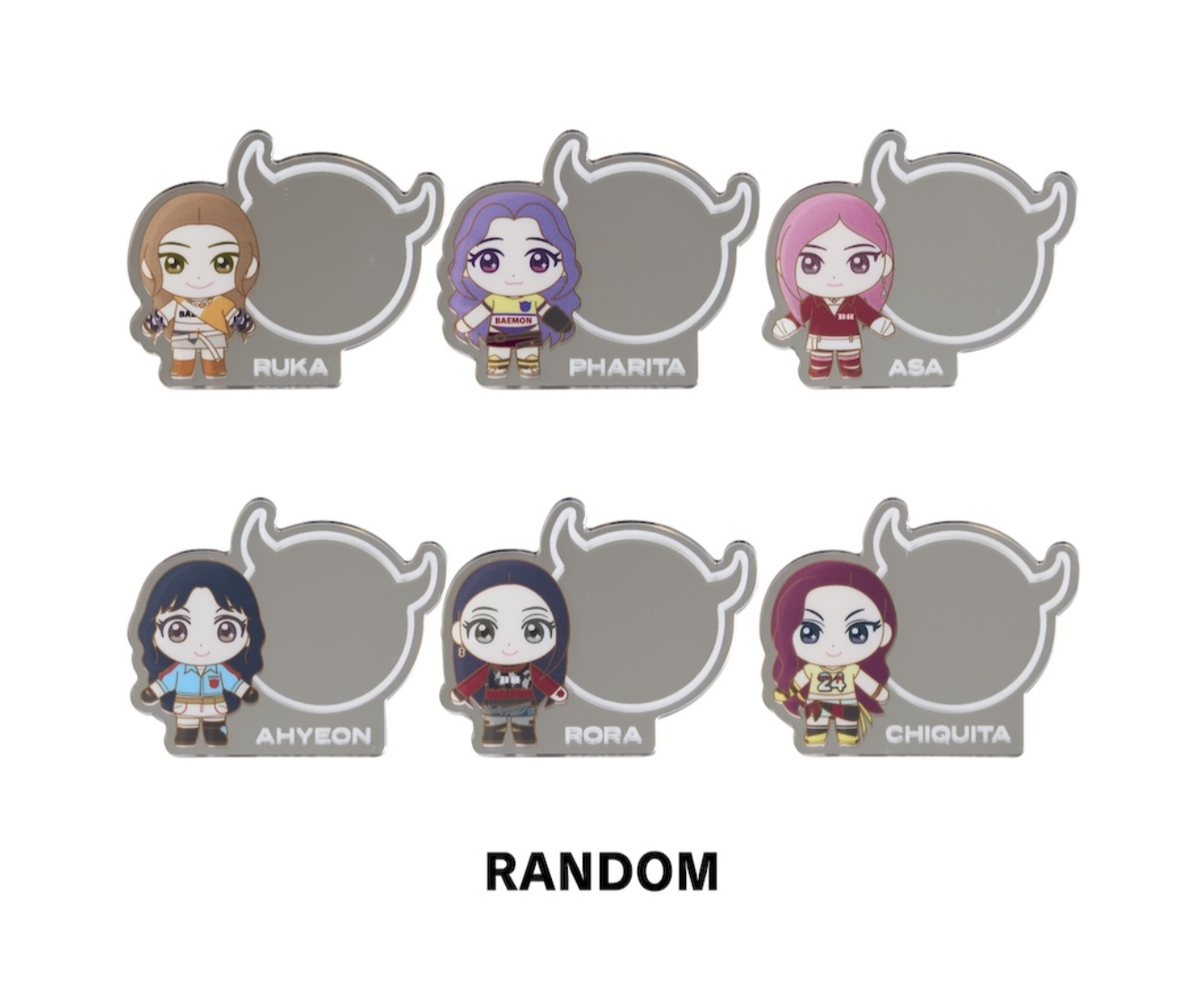 隨身鏡(隨機鏡面貼紙)