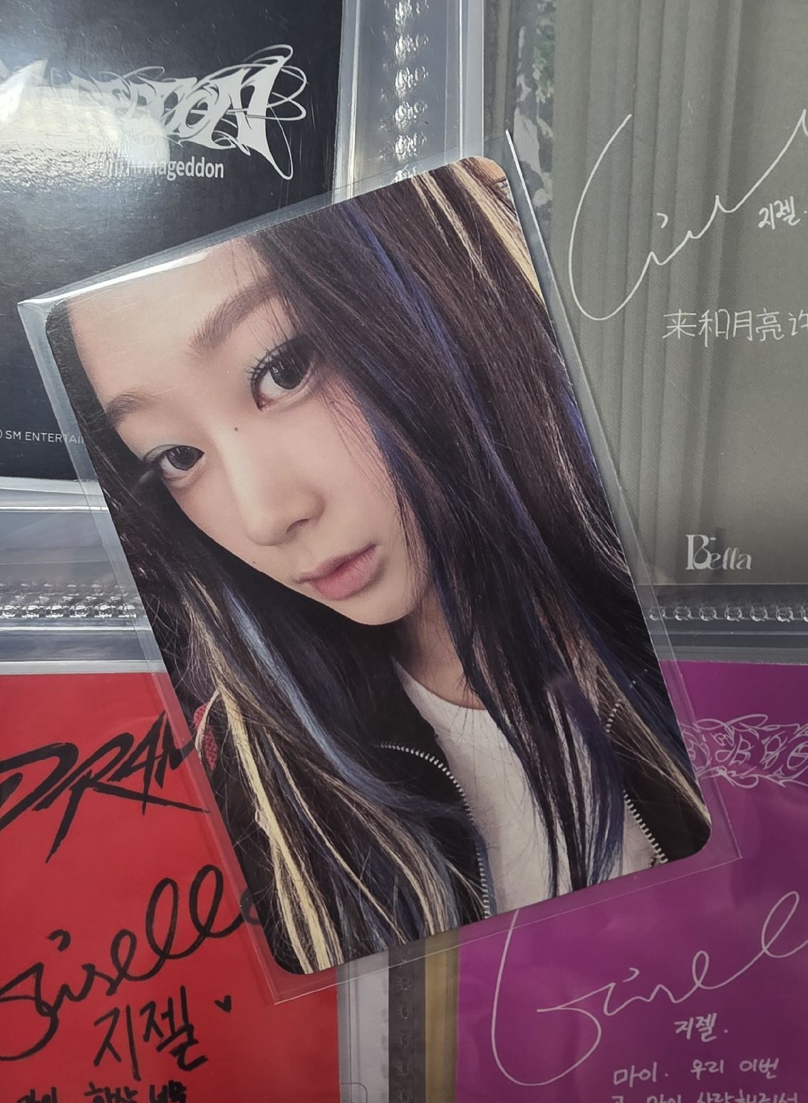 吉 MY WORLD 專輯卡 poster版專卡 吉