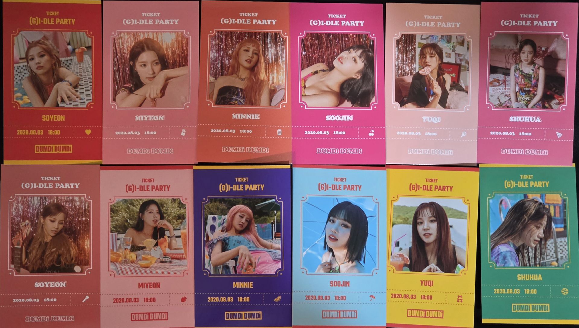 Dumdi Dumdi整套邀請卡一鍵畢業