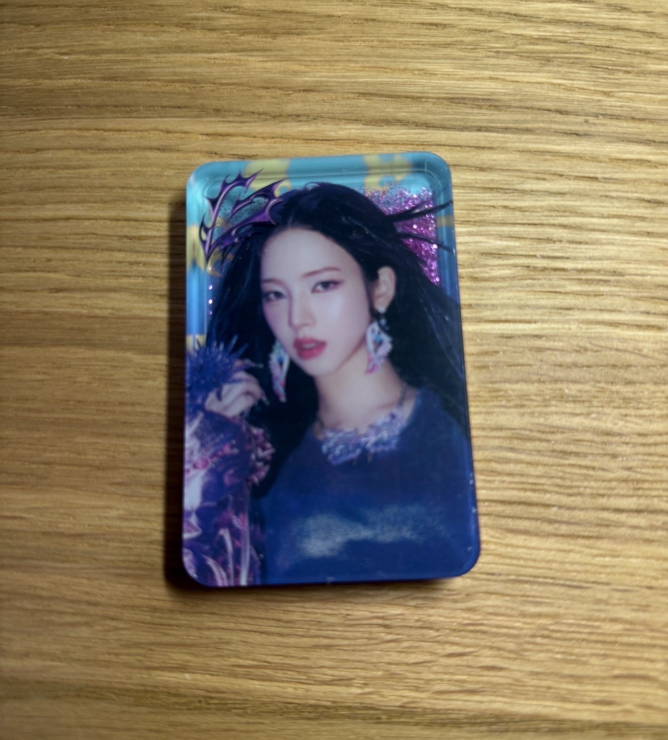 壓克力星星亮粉可搖晃 立牌 柚