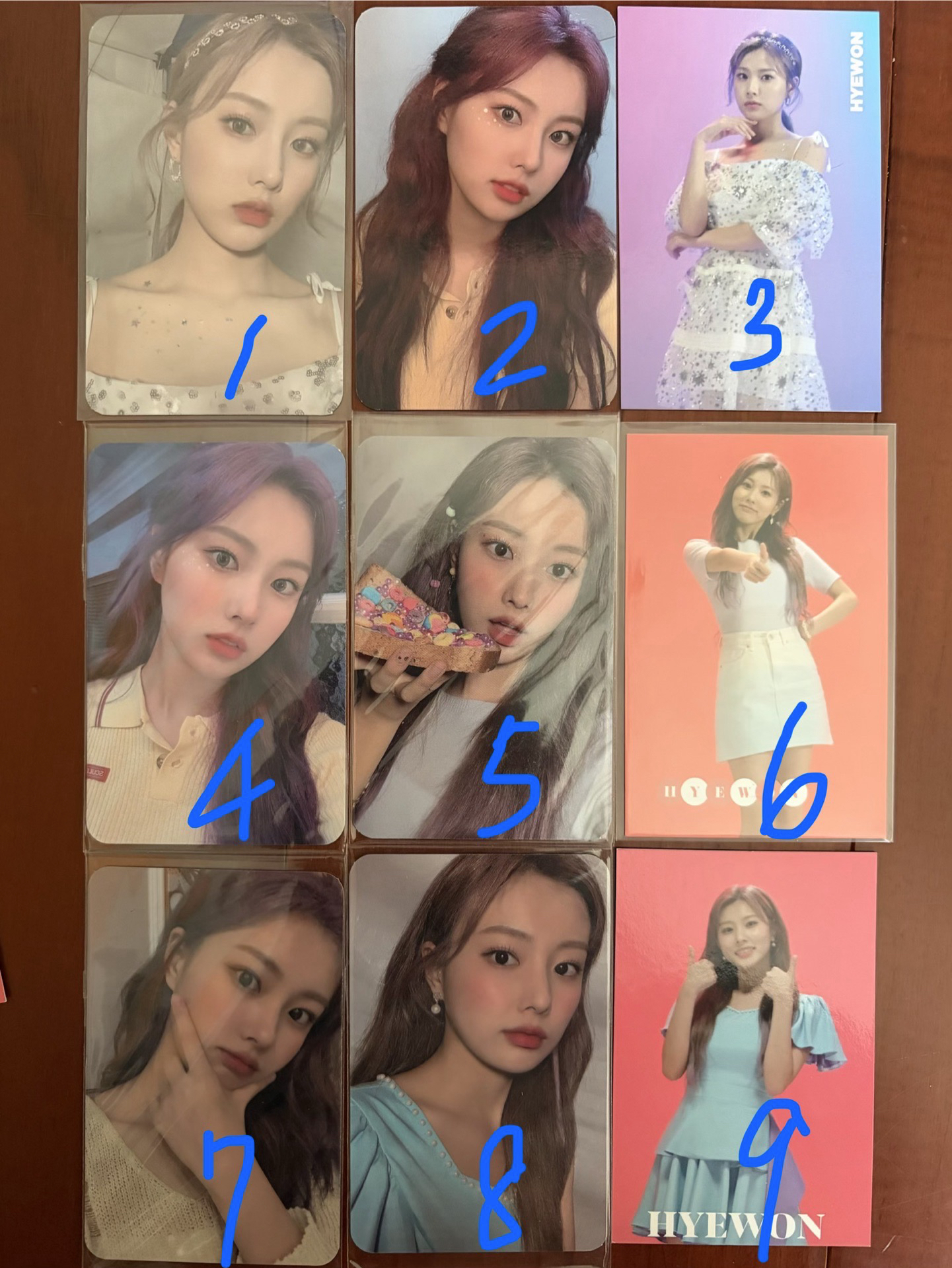 惠元 IZ*ONE 時期 Oneiric Diary 專輯卡 🔍披薩北 紫髮北