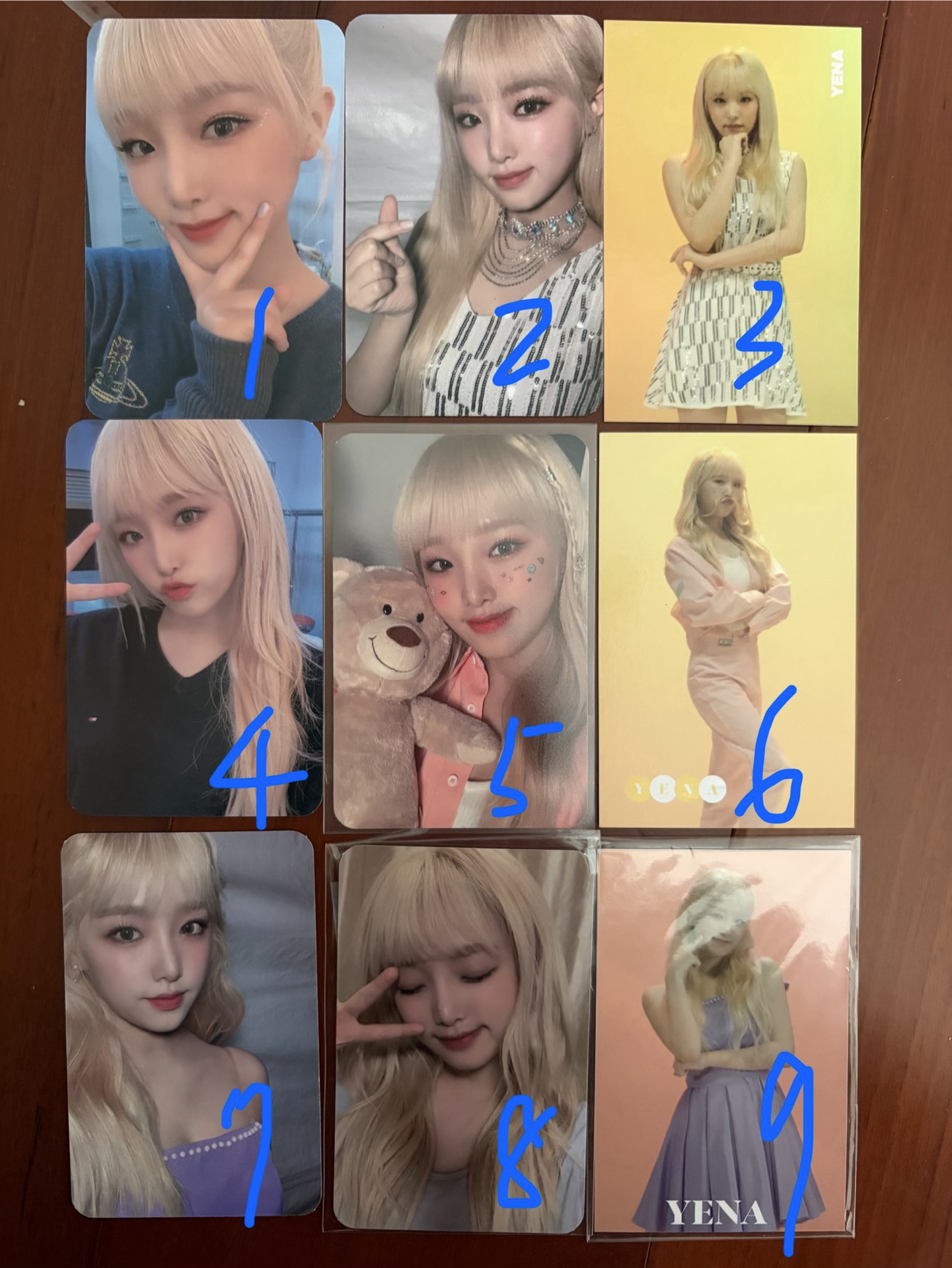 叡娜 IZ*ONE 時期 Oneiric Diary 專輯卡 🔍抱熊椰 公主椰