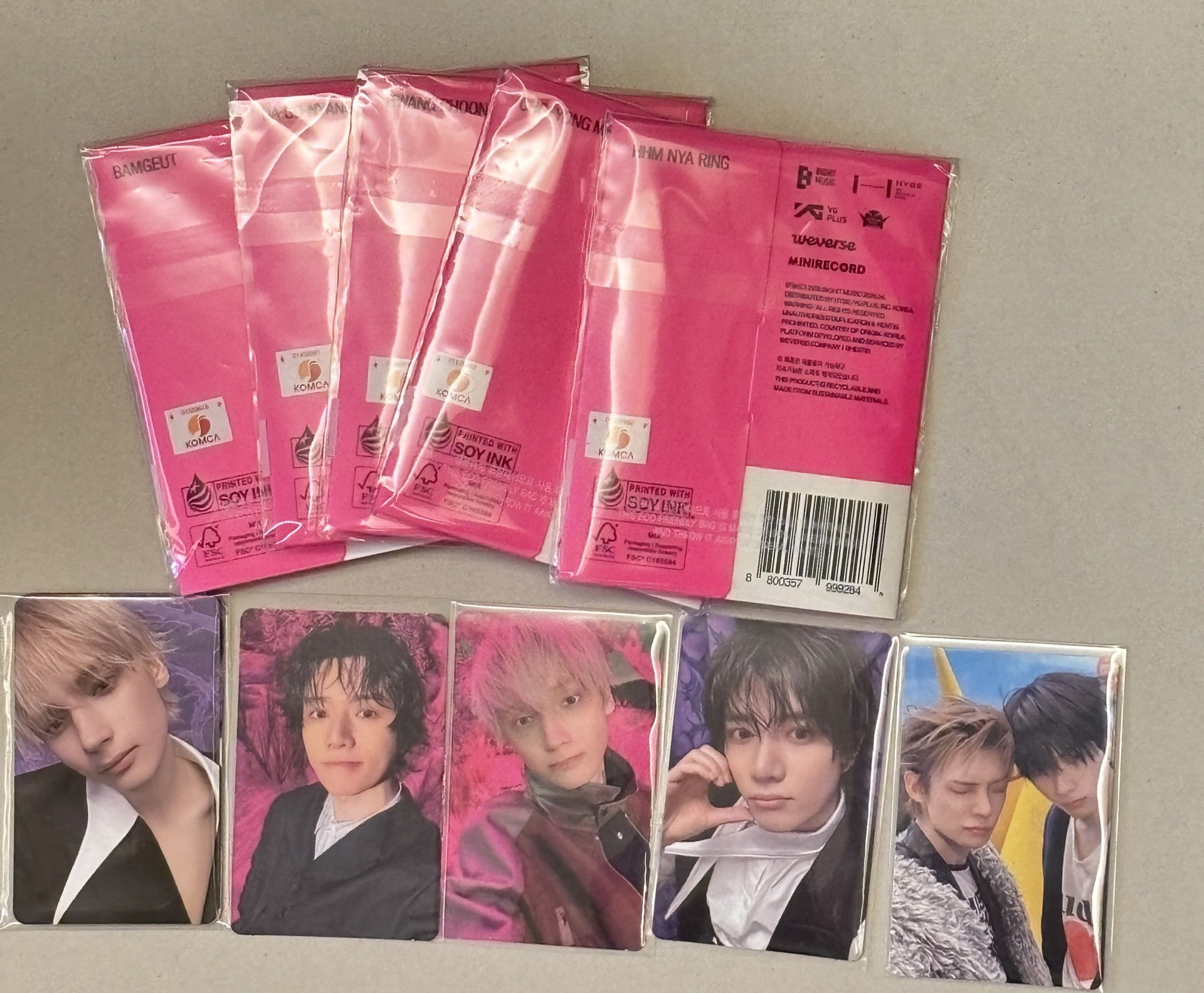 txt角巴兔電子專+場限一套/竣彬雙人卡