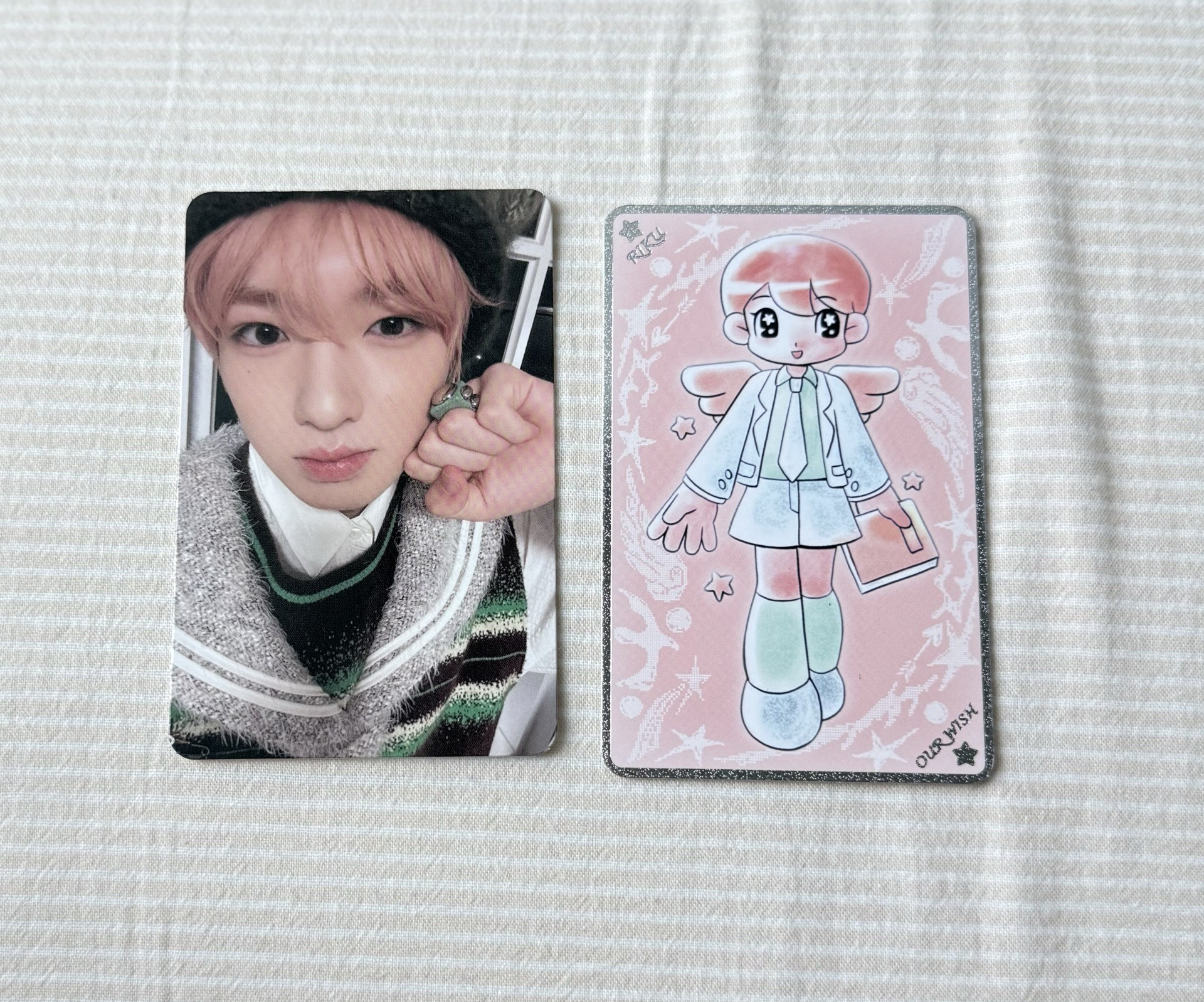 安可場週隨機卡 saku+riku