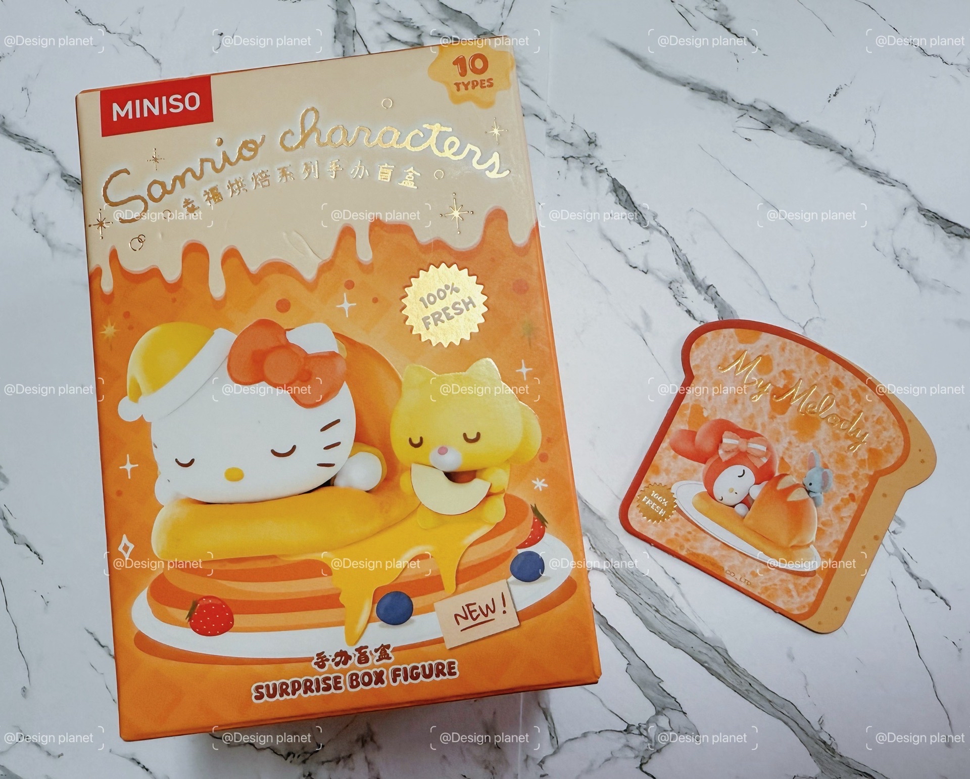 三麗鷗幸福烘焙系列盲盒公仔