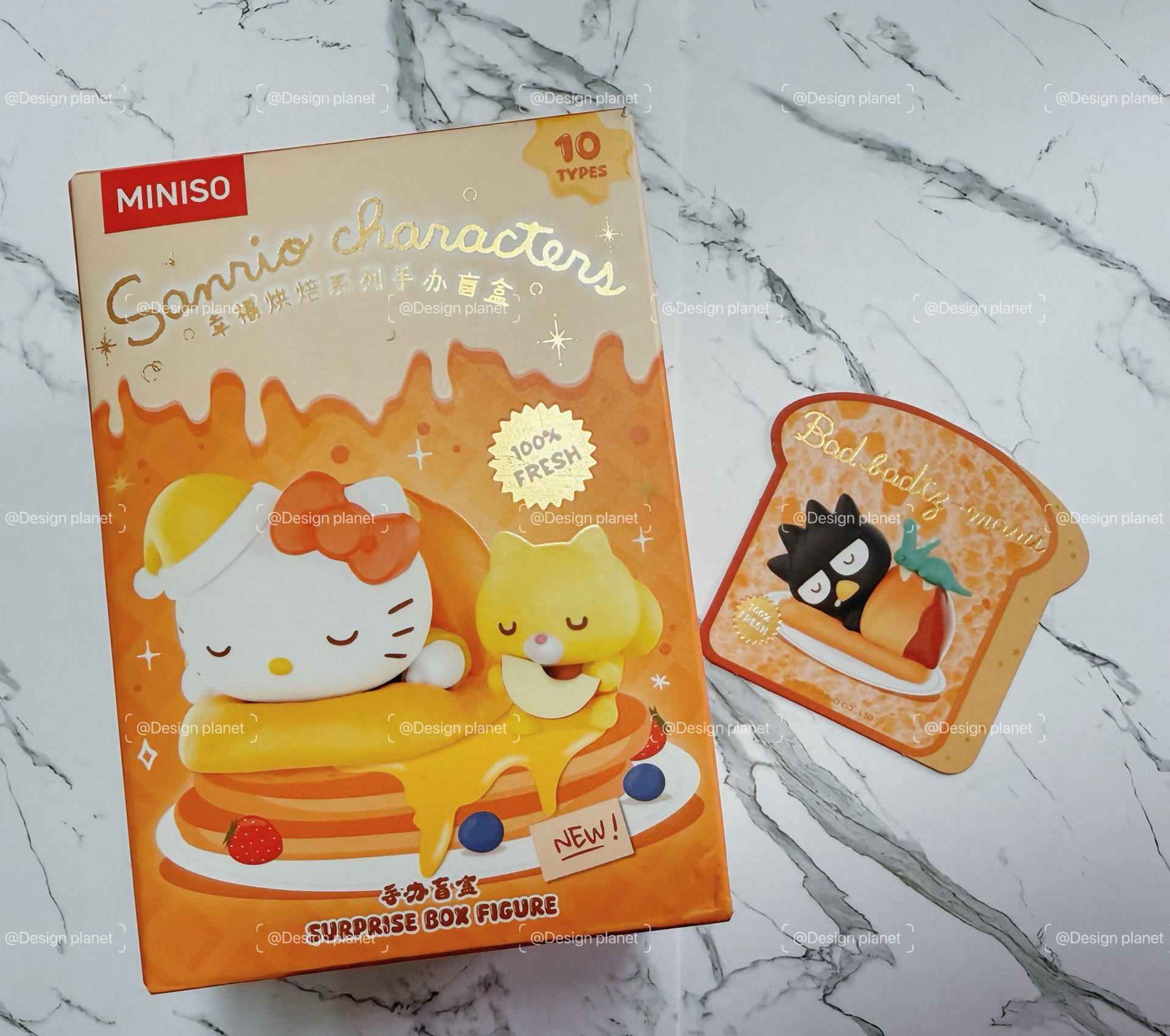 三麗鷗幸福烘焙系列盲盒公仔