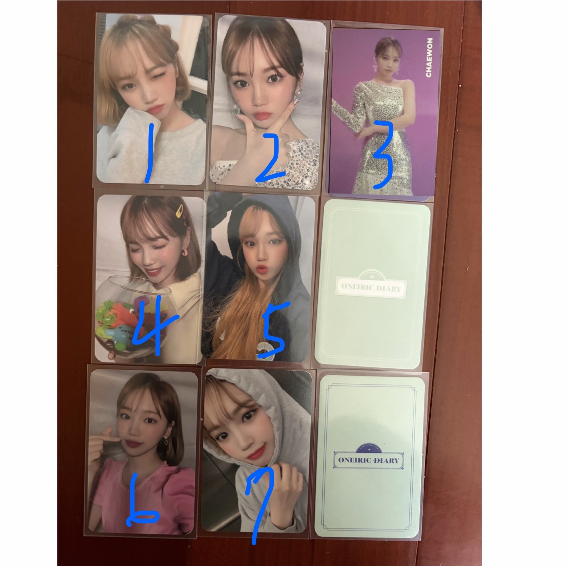 采源 IZ*ONE 時期 Oneiric Diary 專輯卡 🔍帽采 魚缸采 wink采