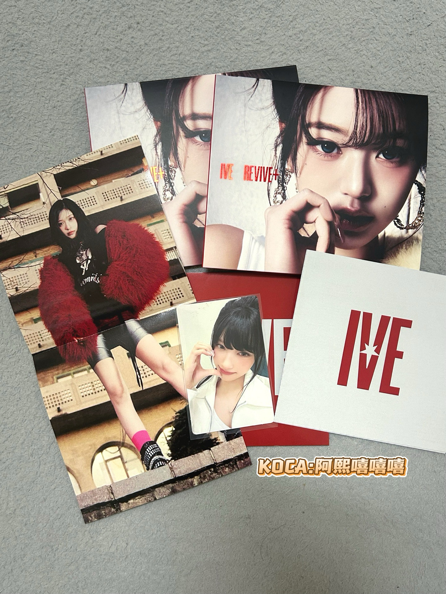 IVE RELIVE+ 員單封全專 / 瑞專卡