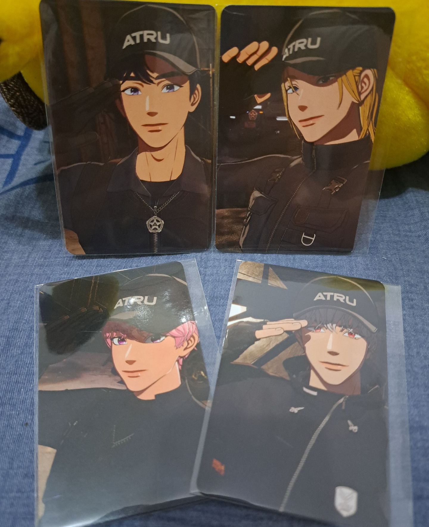 PLAVE 迷四 現代快閃特典 敬禮卡