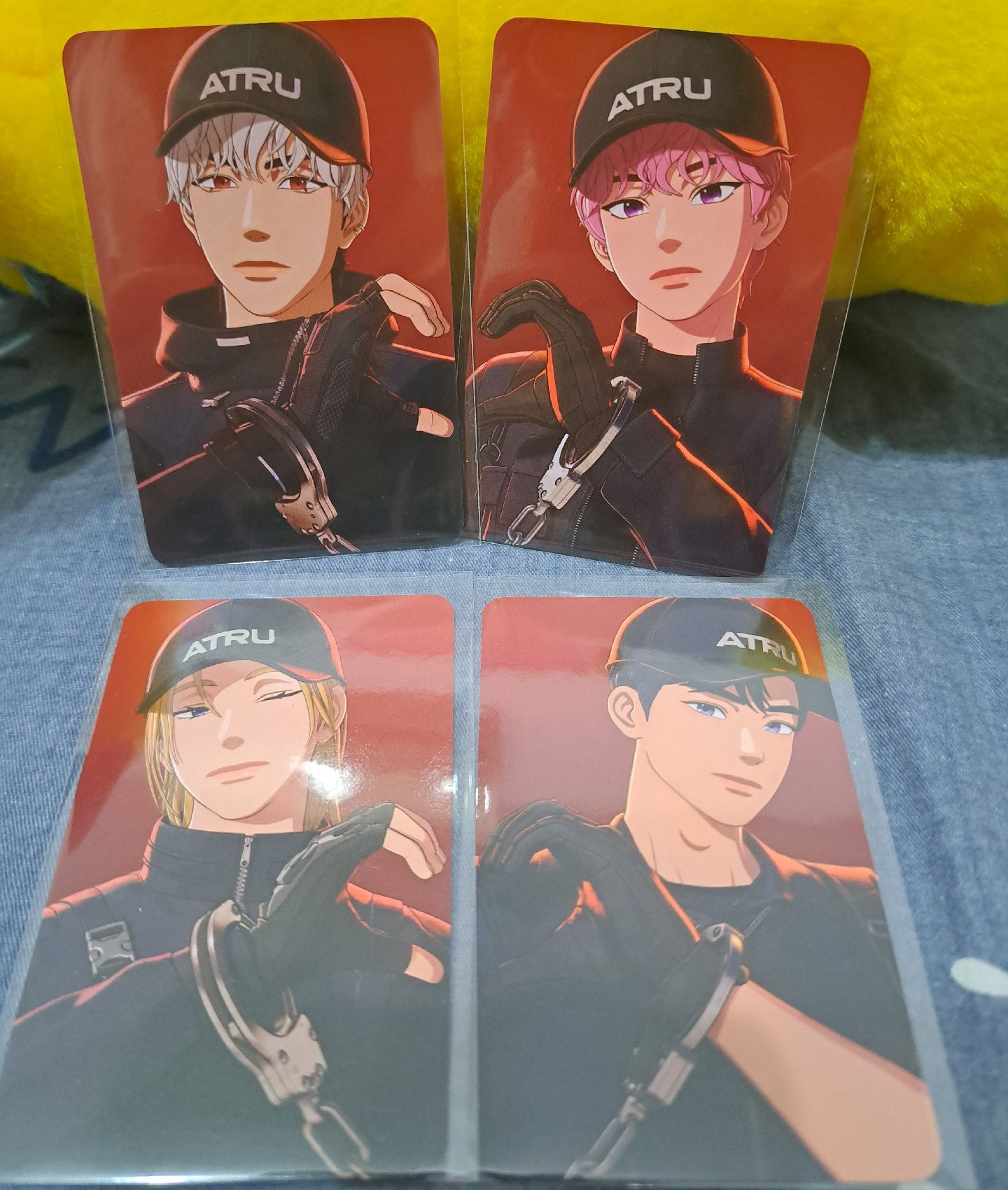 PLAVE 迷四 K4特典 手銬心形卡