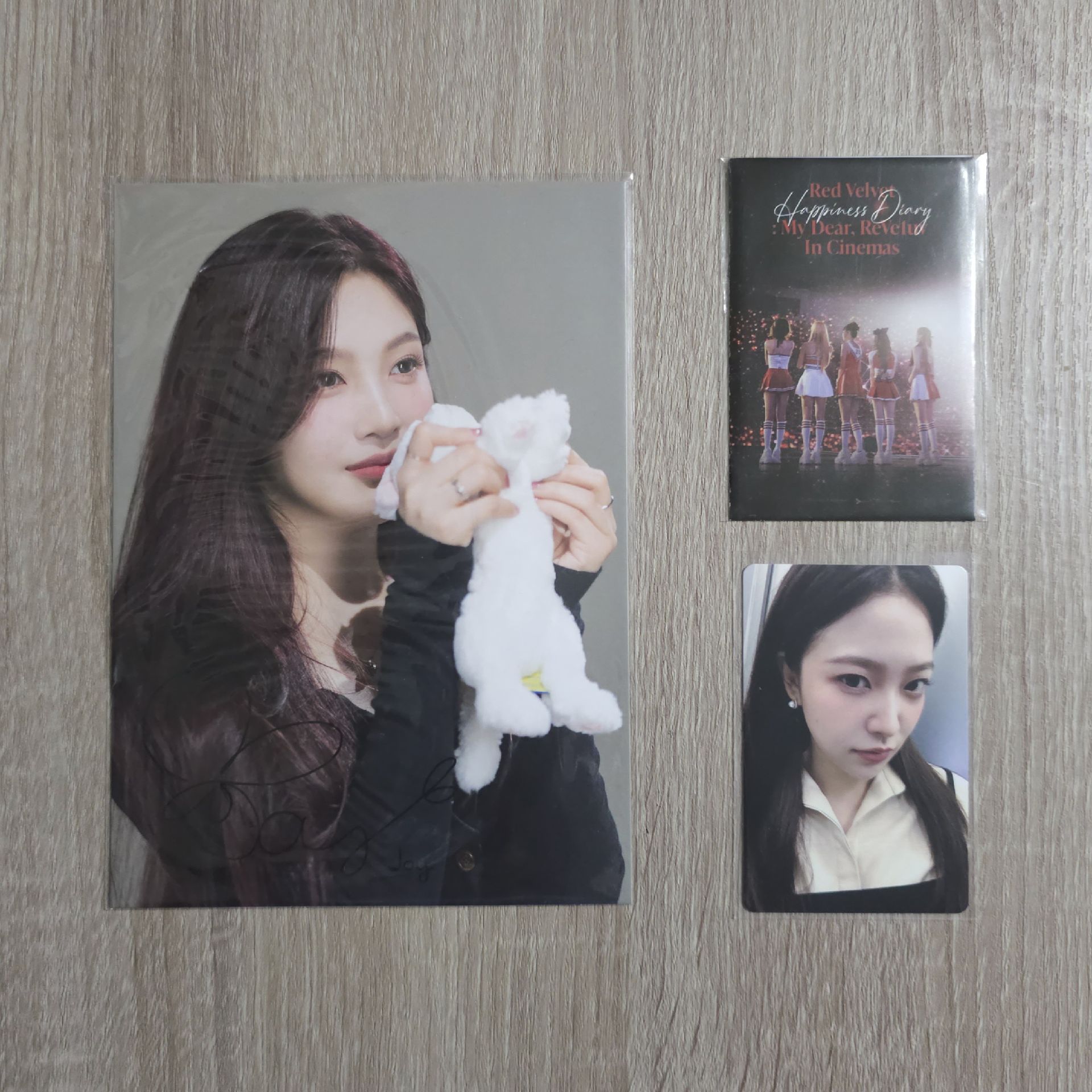 Red Velvet演唱會電影 特典 小卡 明信片