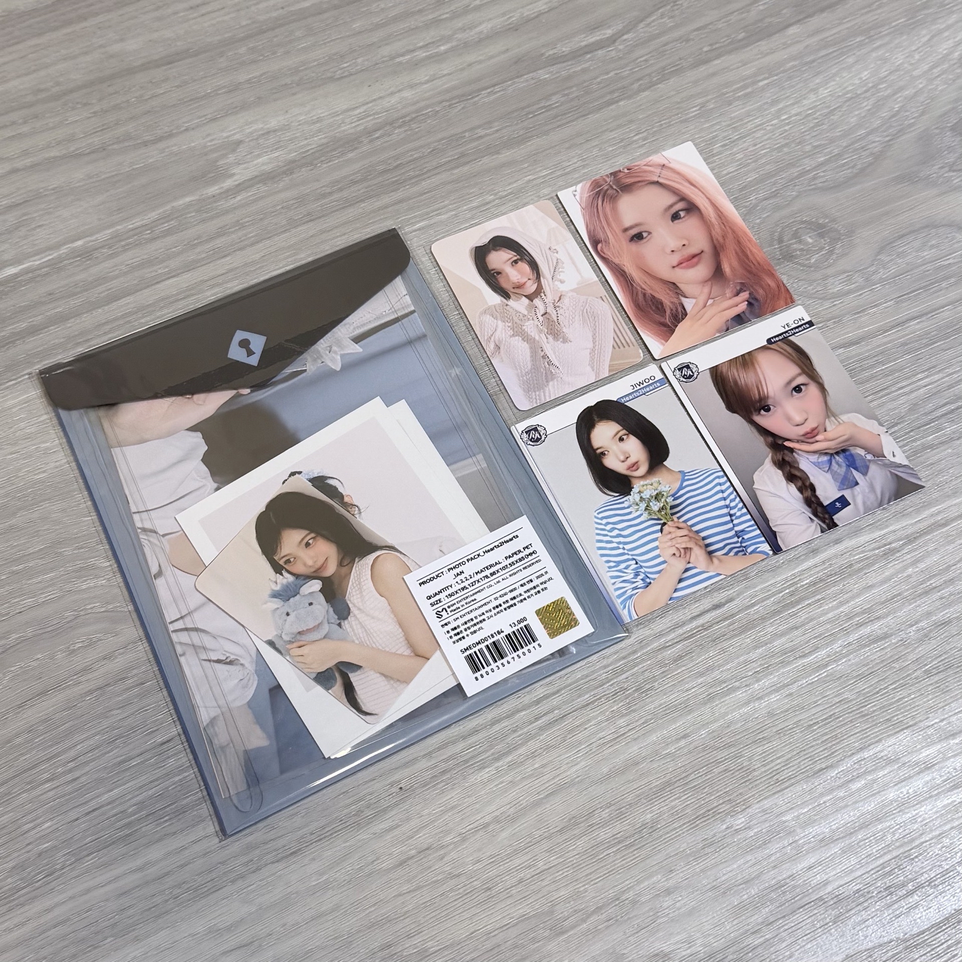 Hearts2hearts Ian 年曆後續/teleca 現貨