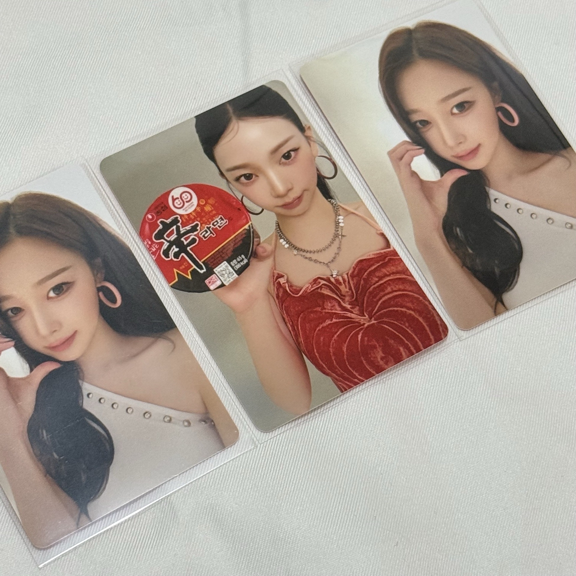 aespa辛拉麵代言卡B版 柚吉