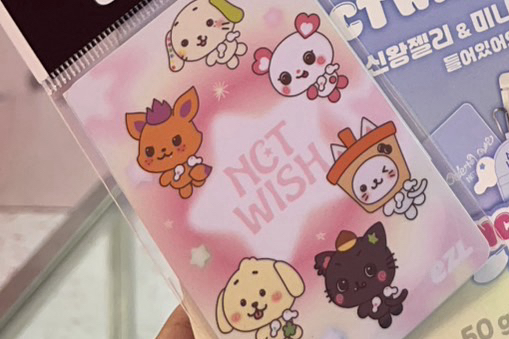 Nct wish ode to love ezl交通卡