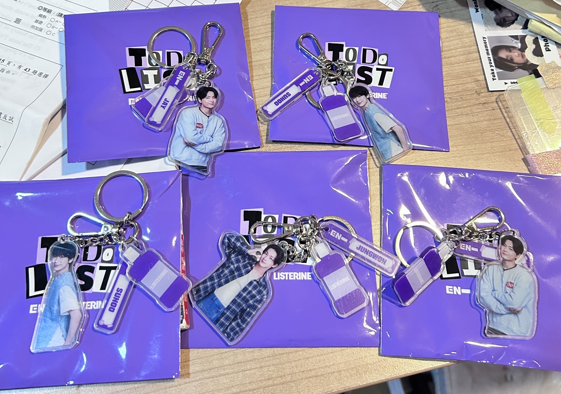 李施德霖鑰匙圈元星禹