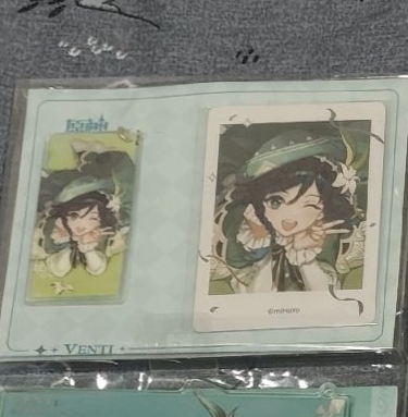 溫迪二週年吊飾+拍立得組