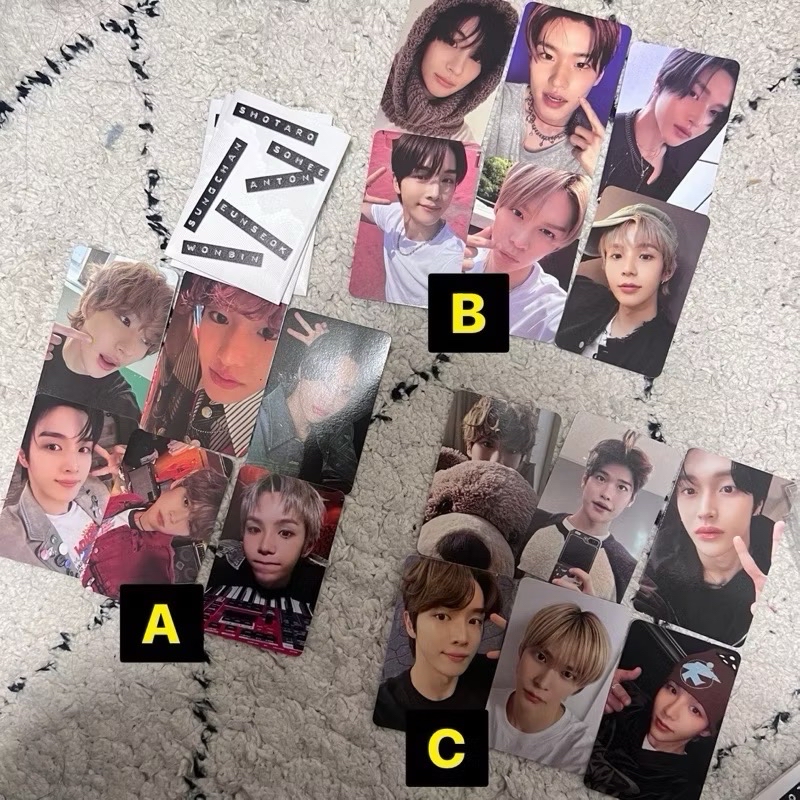 Riizing collectbook 小卡組 證件貼紙組