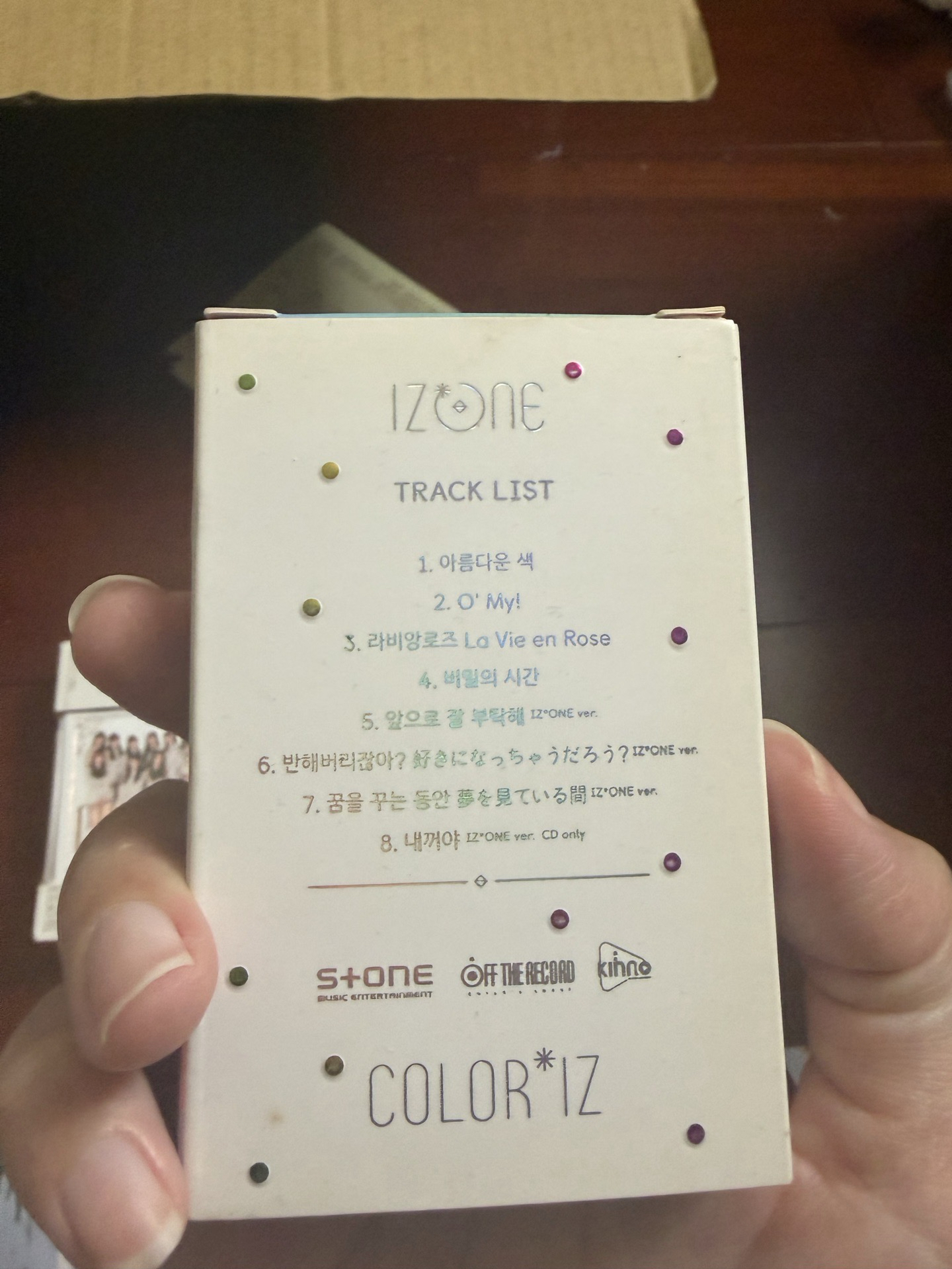 Color版Kit（僅拆，背後有泛黃）
