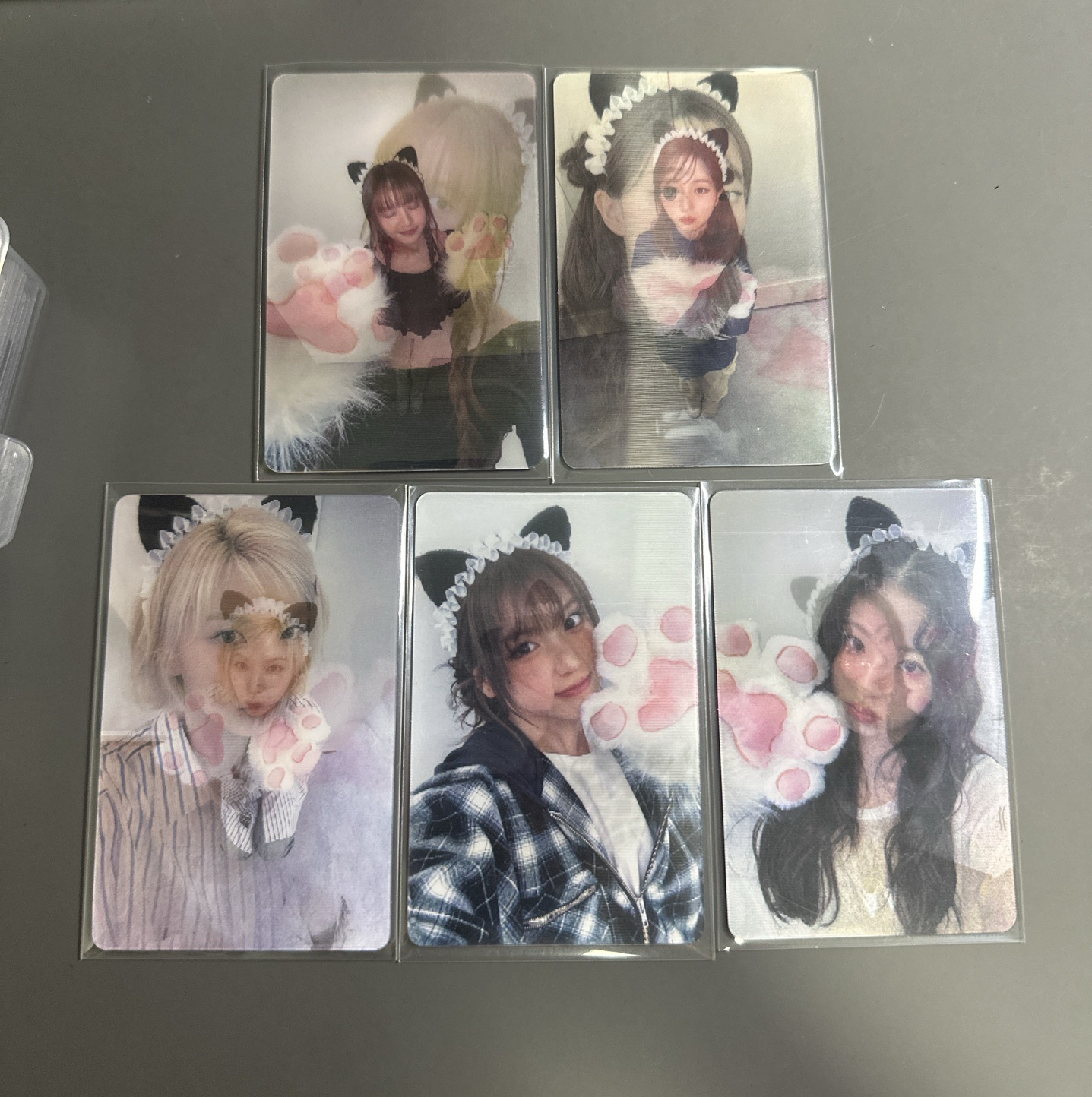 NMIXX 數星星喵喵拳變化卡莉嫄裴友圭（五張一起出）