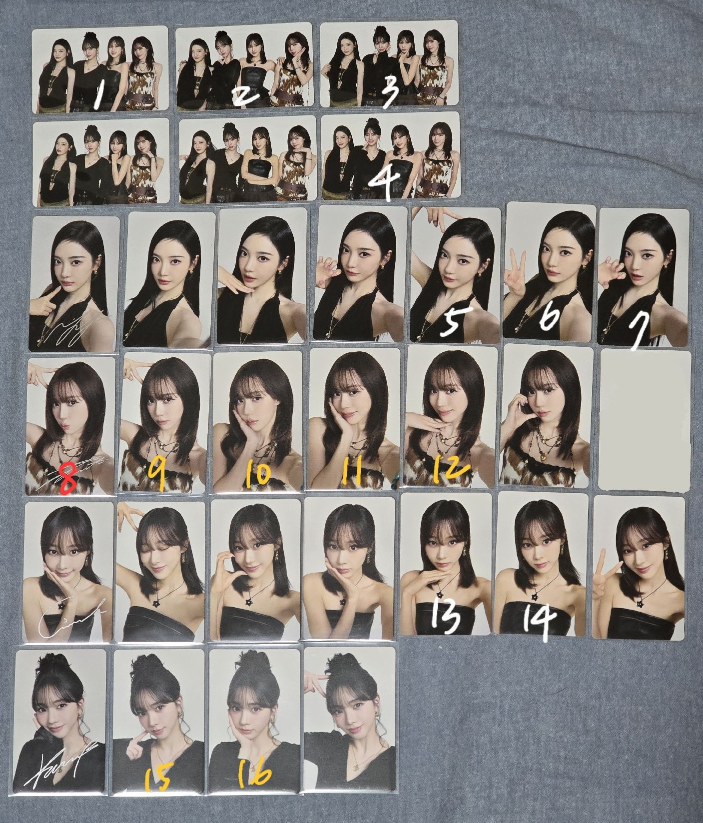 ❤️🧡🤍阪蛋隨機卡 一鍵畢業/印簽/團卡