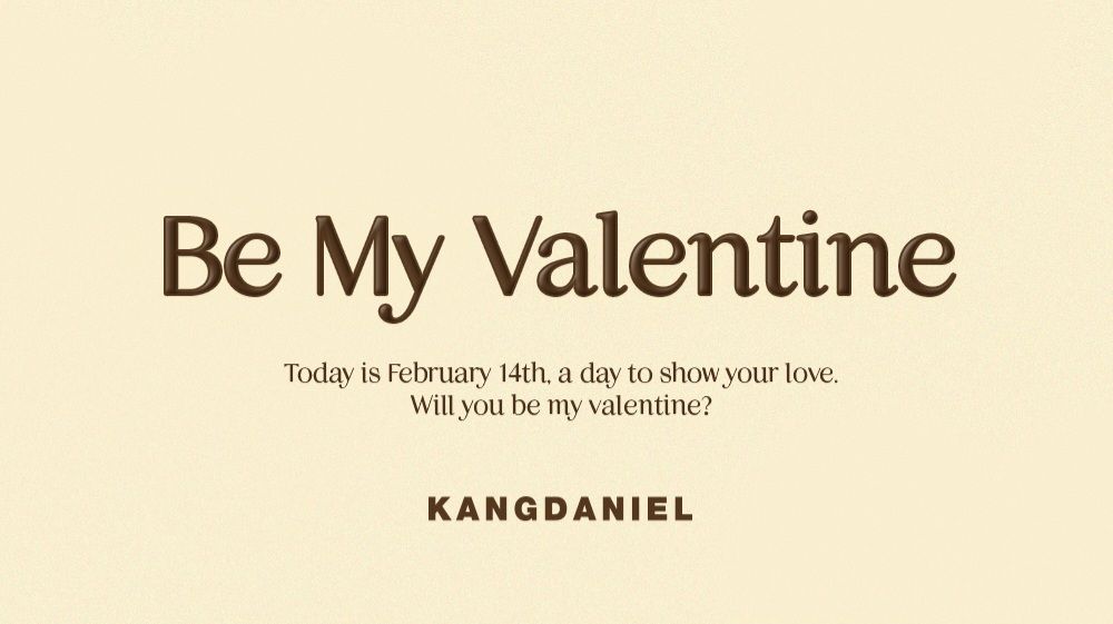 Be My Valentine