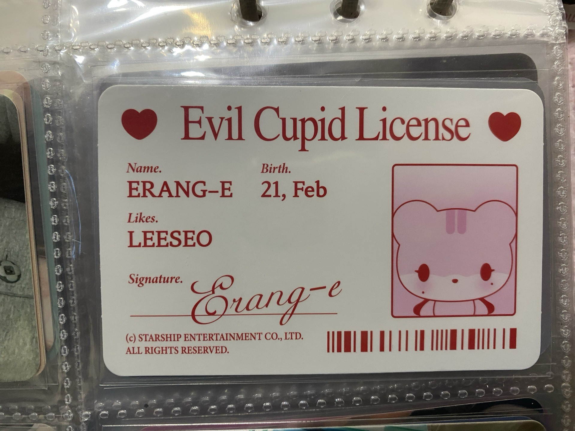 IVE 李瑞 Leeseo IVE SECRET 娃專erange出生證