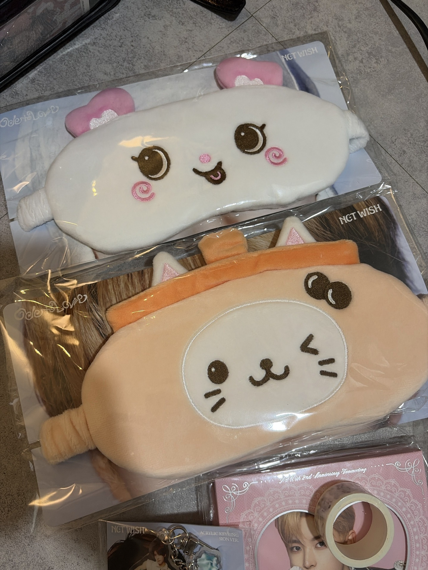 在台現貨 奶茶貓 撒哭胖 眼罩 全新未拆 yushi sakuya