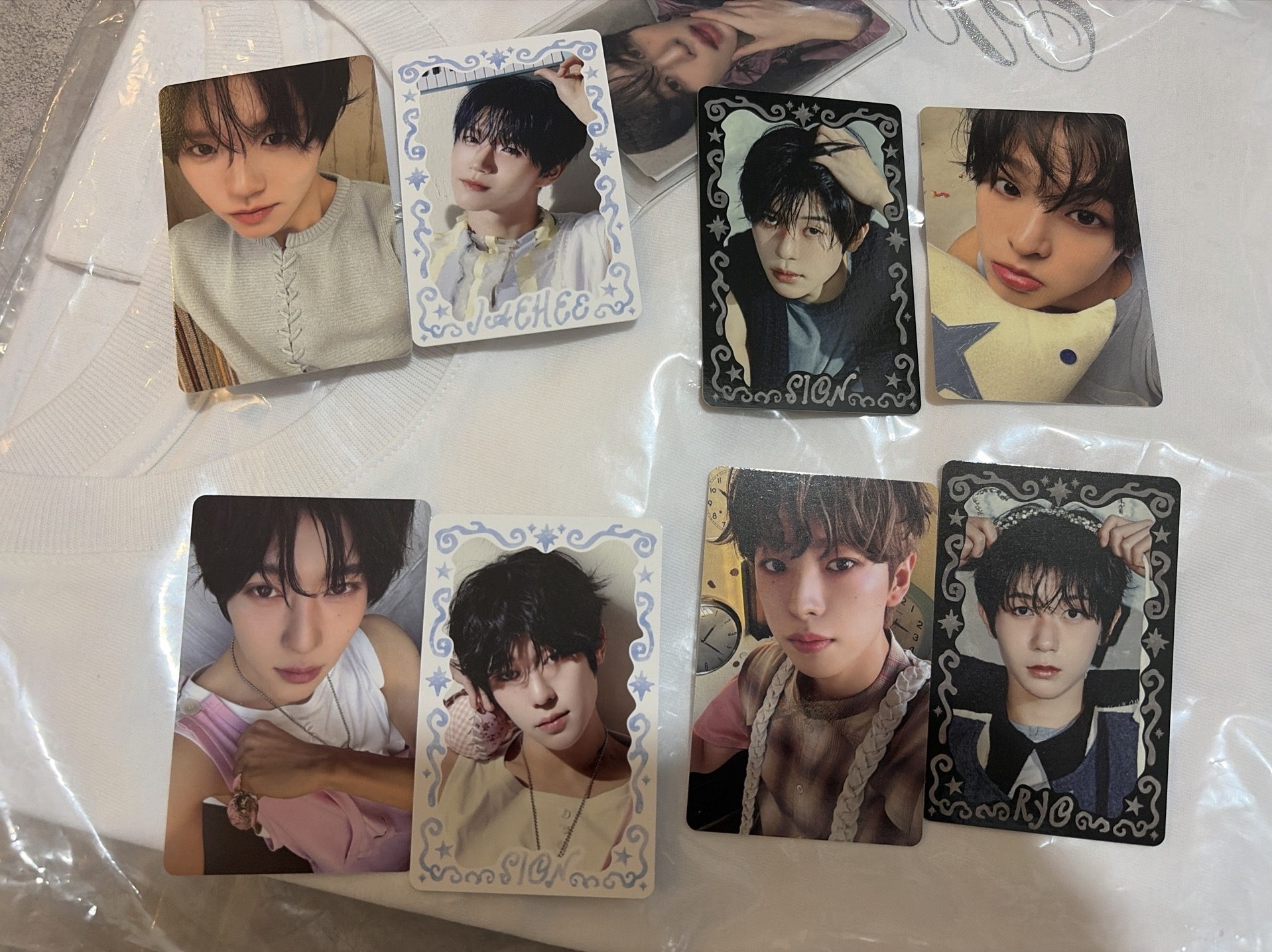 現貨 快閃隨機卡 兩張一組 sion yushi riku ryo jaehee