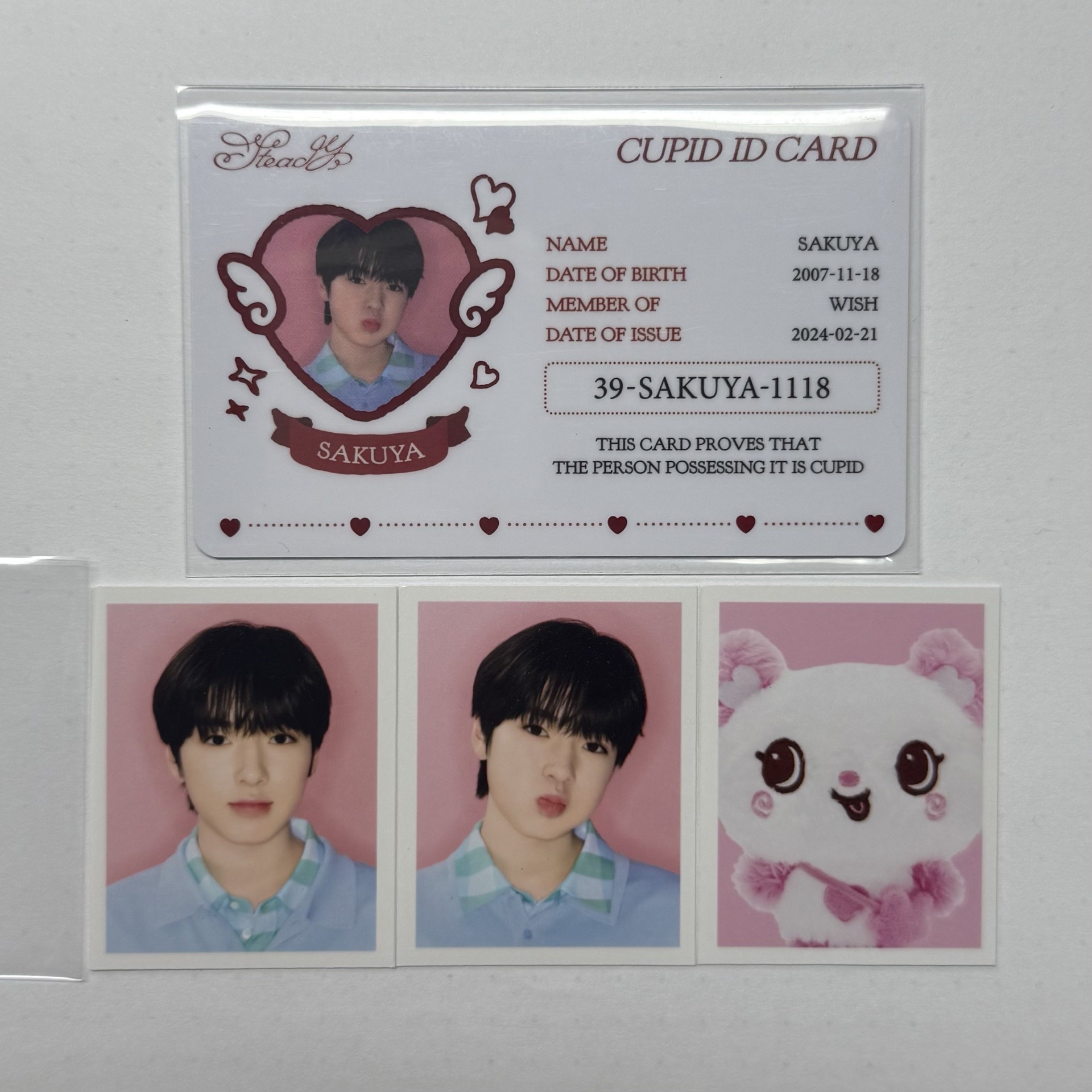 saku證件照*3+ID卡