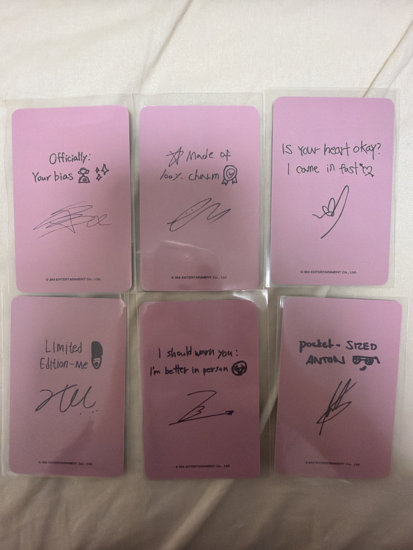 fame ny 馬尼拉合影卡 更新卡背